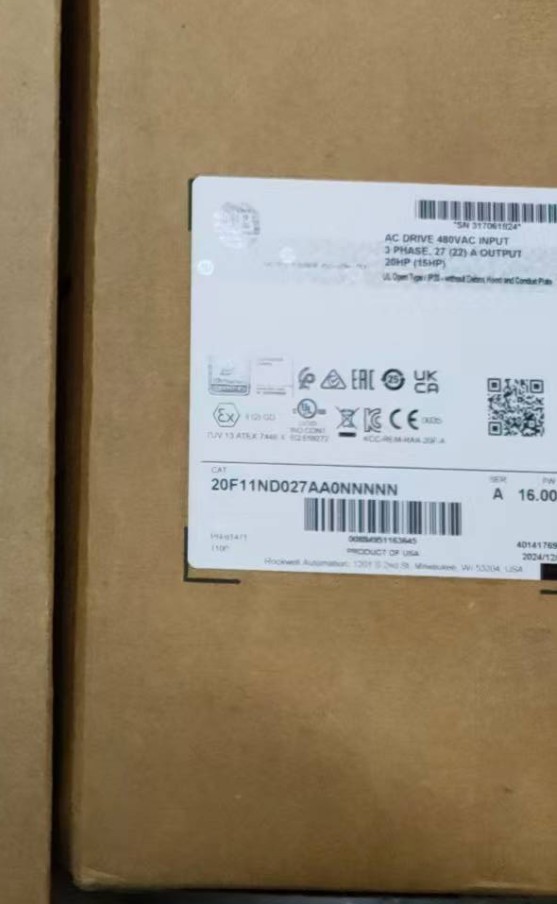 Unbrand 20F11ND027AA0NNNNN New Sealed AB 20HP PowerFlex