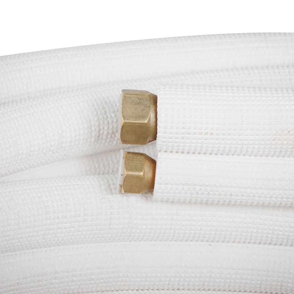 50FT Mini Split Line Set 3/8″ & 5/8″ Install Kit For Mini Split Heat Pump System