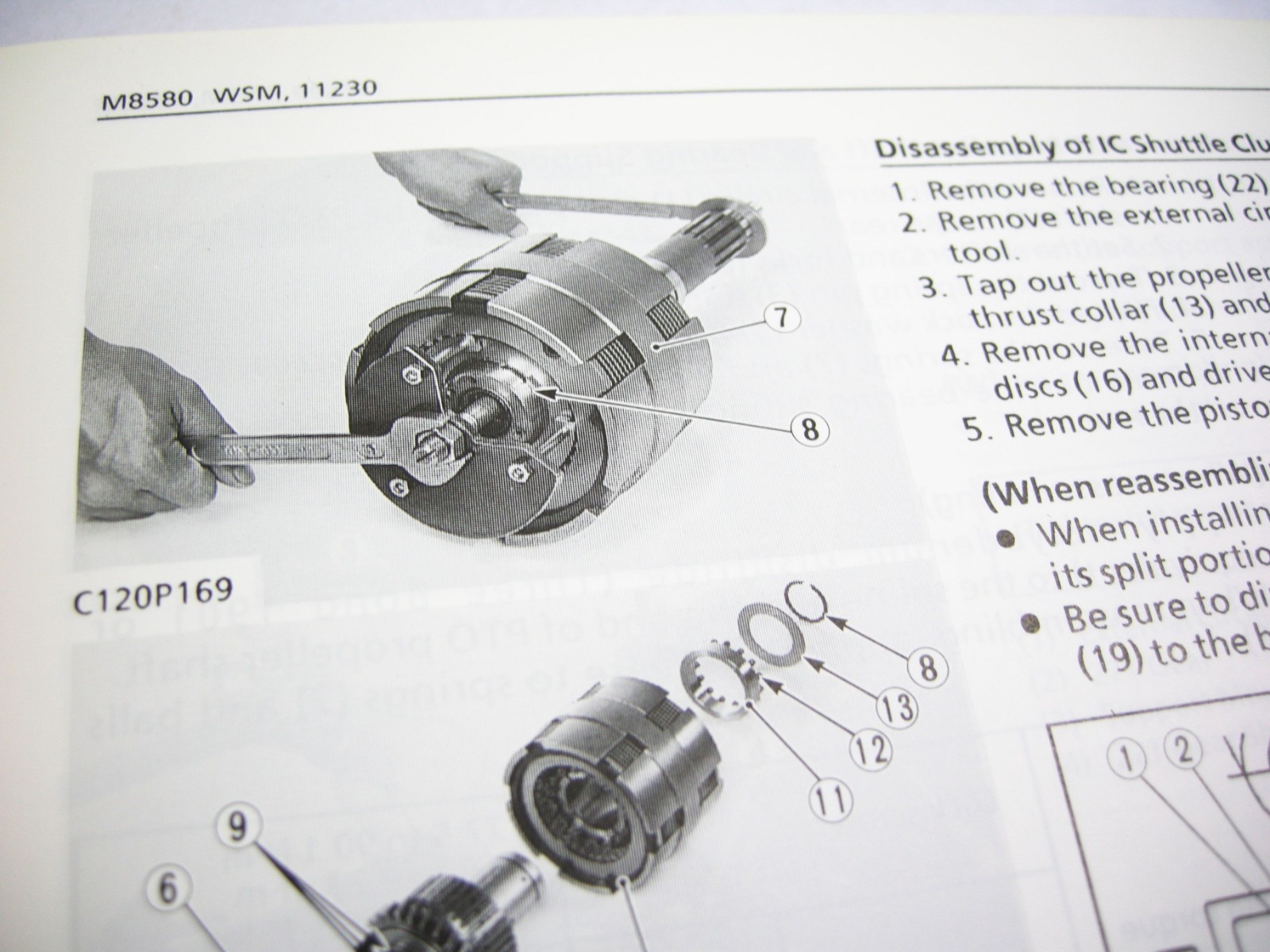 Original Kubota M8580 Tractor Workshop Shop Service Repair Manual