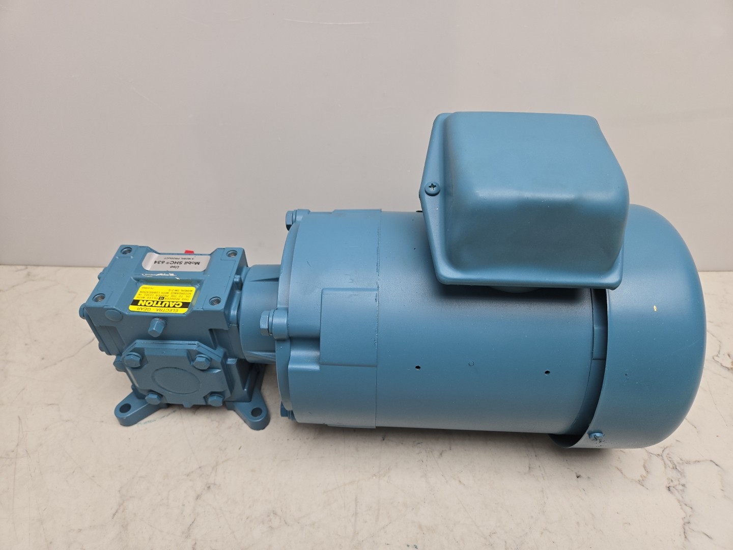 Electra Gear 1/4Hp Gearmotor 3Ph 1750Rpm 460V Gear Reducer CK25GTC-13AL SC520RN
