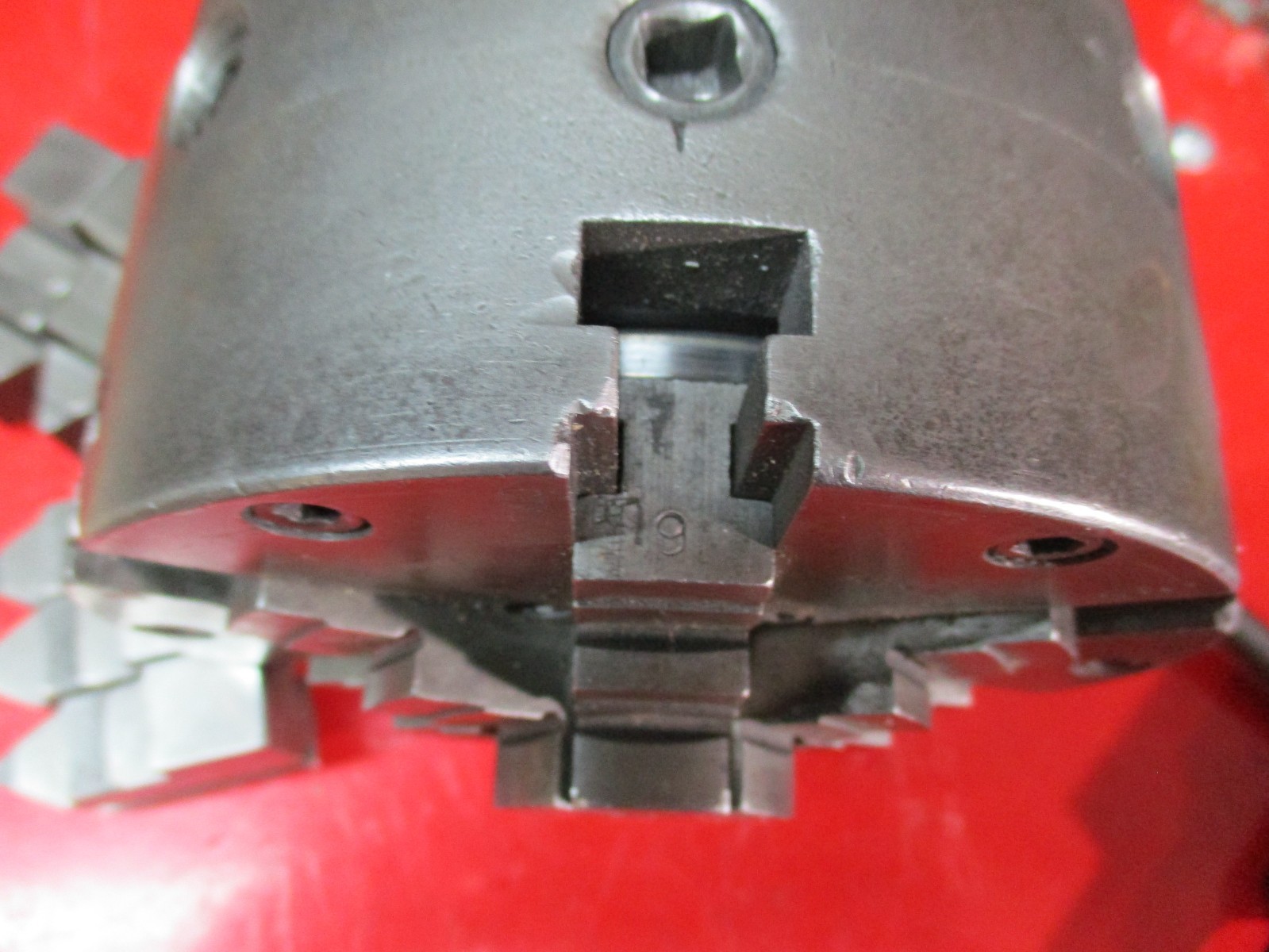 Buck 5″ 6 Jaw Adjust-Tru Lathe Chuck 1-1/2 X 8 tpi Thread
