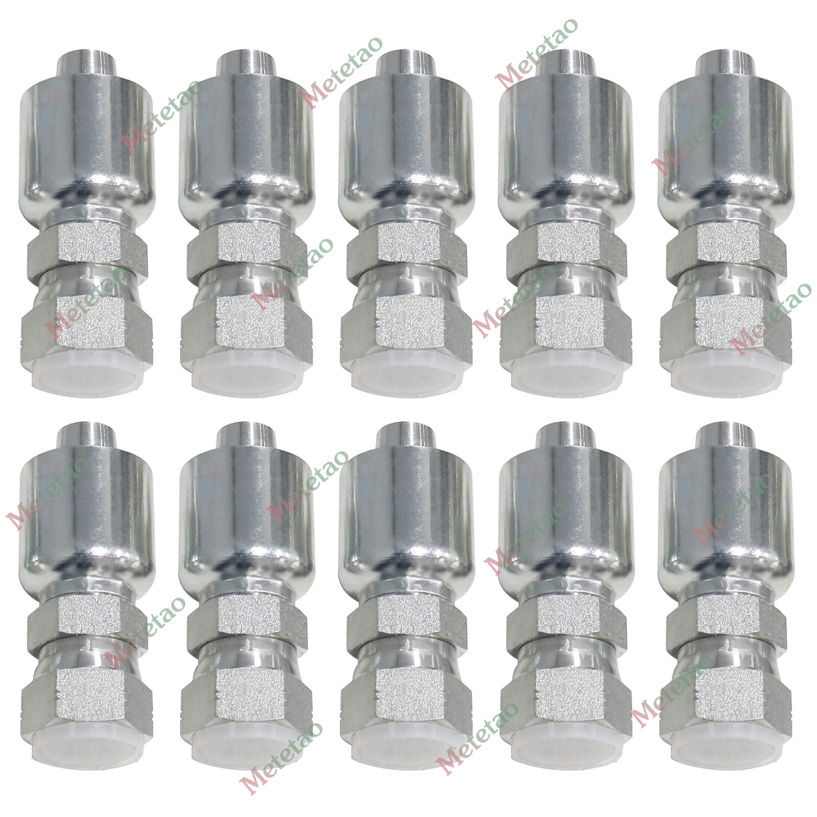 10PCS 10643-12-12 HYDRAULIC HOSE FITTINGS For Parker 3/4″ FEMALE JIC