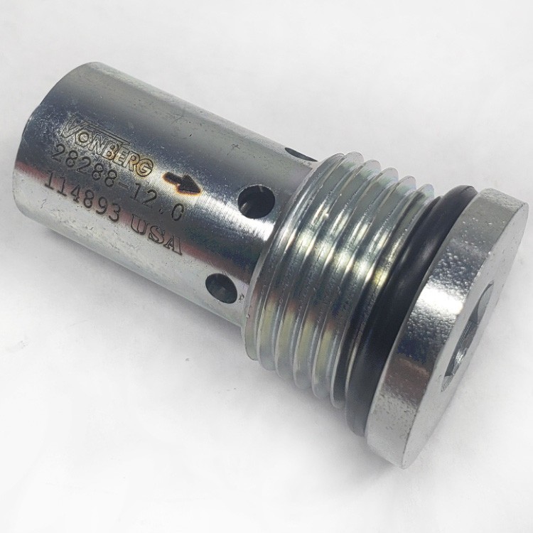 Vonberg Hydraulic Cartridge, Velocity Fuse ORB Style 12.0 GPM 3/4-16 UNF -8 SAE