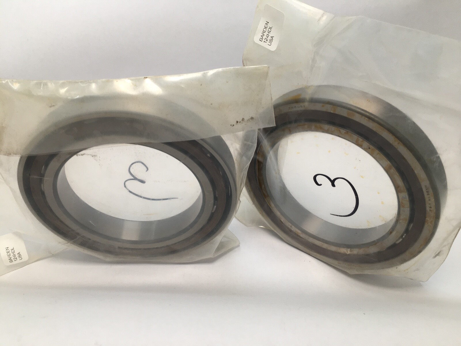 Barden 124HDL Angular Contact Bearing 120x180x28 mm 7024 124 H Dl 124H USA Set
