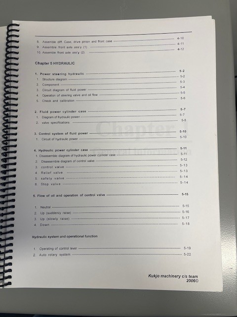 Branson Chassis Manual A Series 2910(i), 3510A(i), 3820(i), 4220(i), 4720(i)