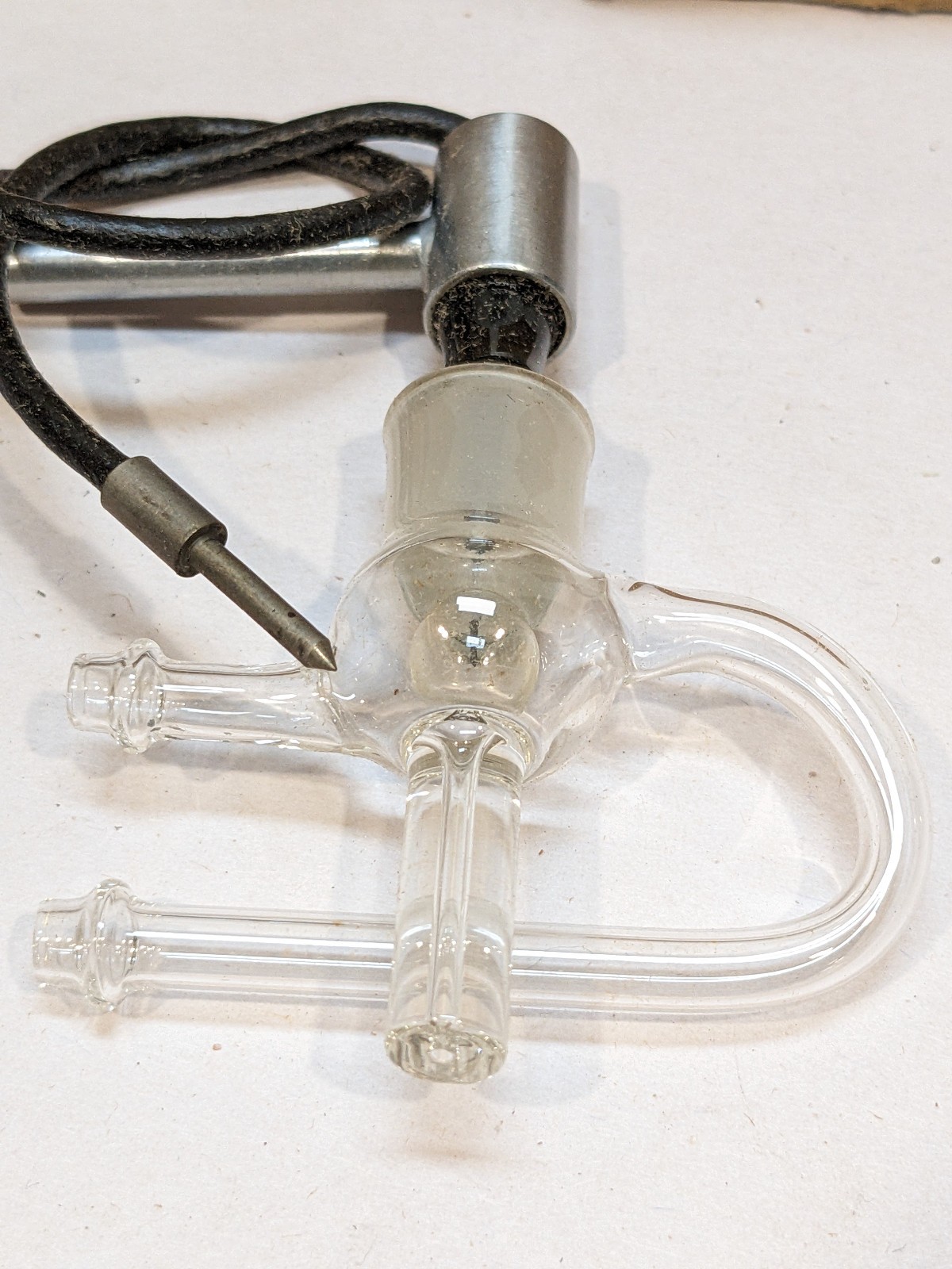 Beckman 290-F Flow Type Glass pH Electrode Natl Tech Labs Vintage USA