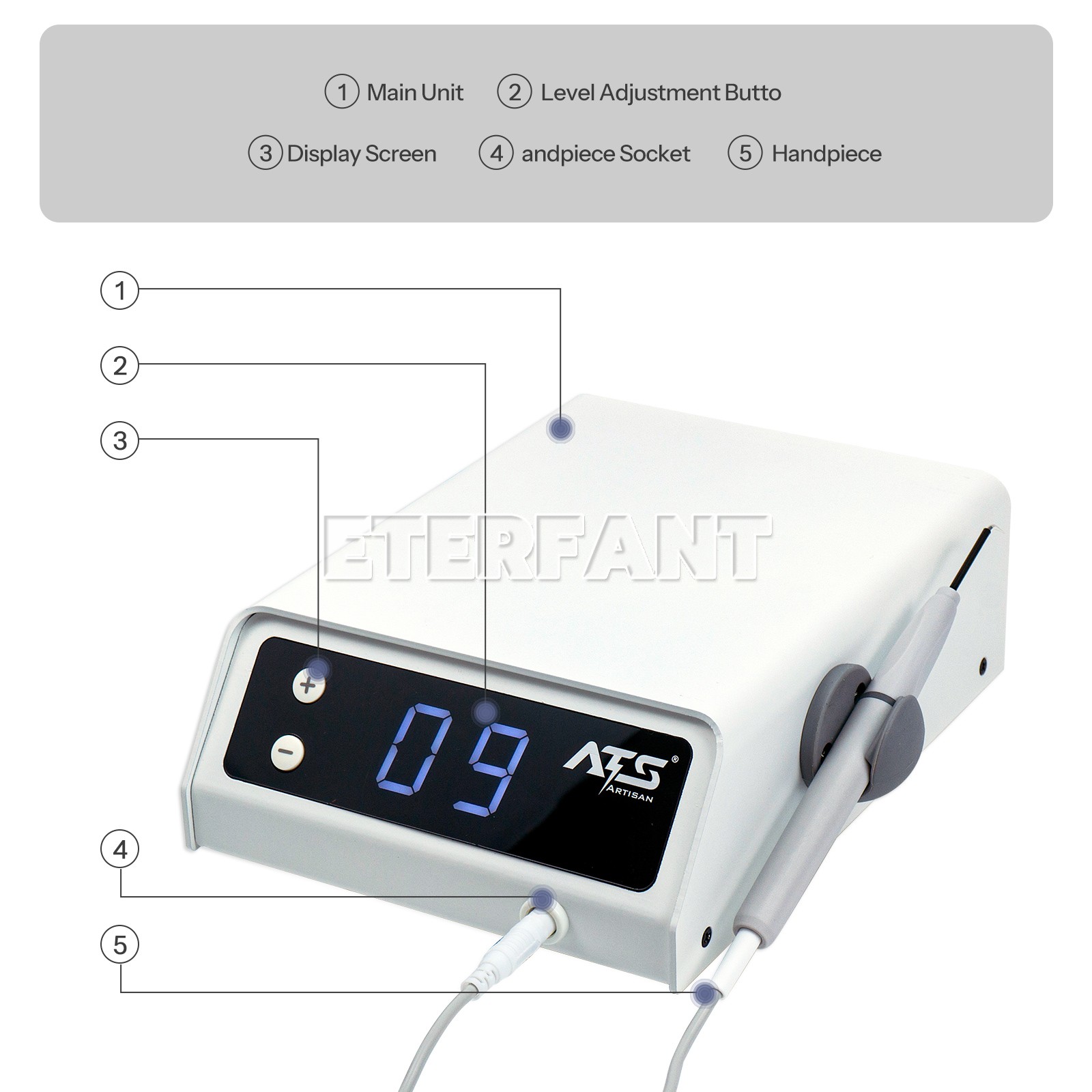 High Frequency Electrocautery Light Therapy TH-1 Electric Ion Surgical Machine