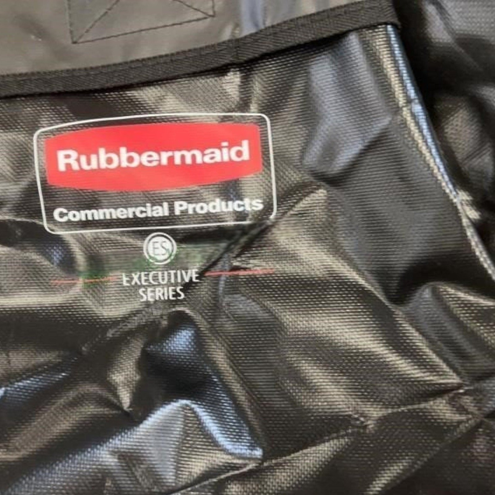 Rubbermaid Collapsible X-Cart Replacement Bag No.1881782, Black Fabric