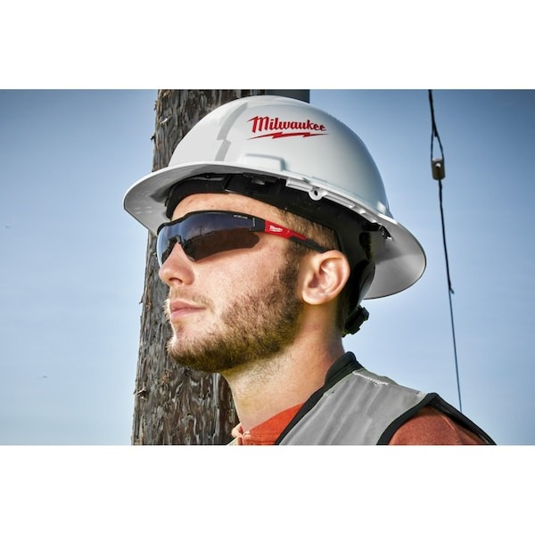 Milwaukee Tool 48-73-2016 Safety Glasses, Gray Lens, Anti-Scratch, Flexible