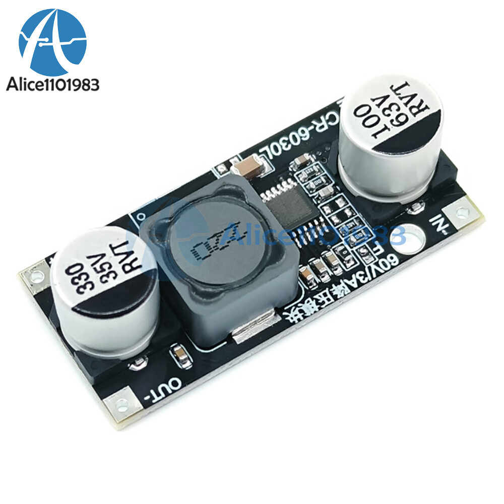 DC 2-60V to DC 2-34V Step Down Buck Voltage Regulator Power Adapter Converter