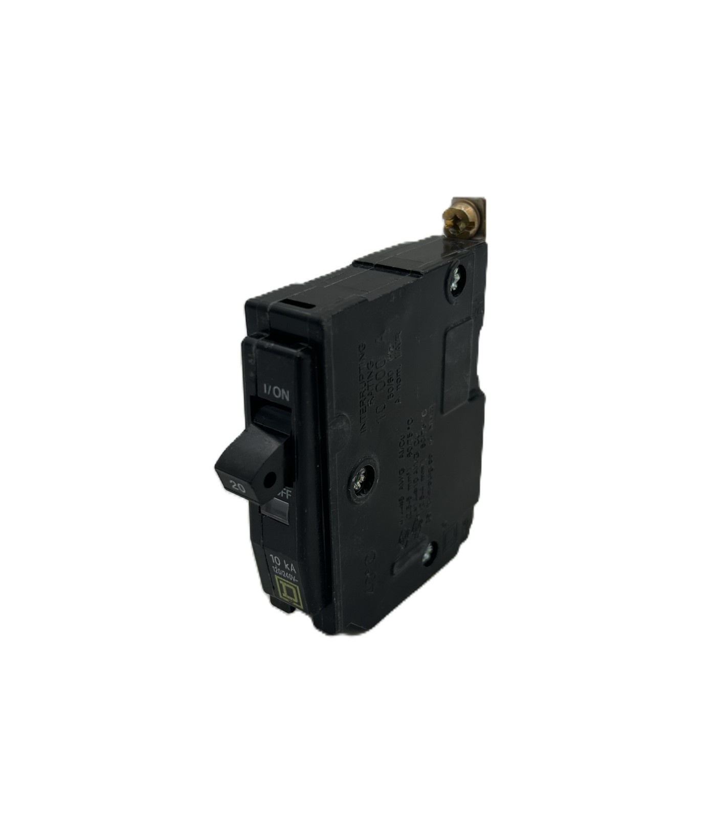 Used Square D QOB120 Circuit Breaker 20A 1-Pole 120/240VAC – Lot of 10
