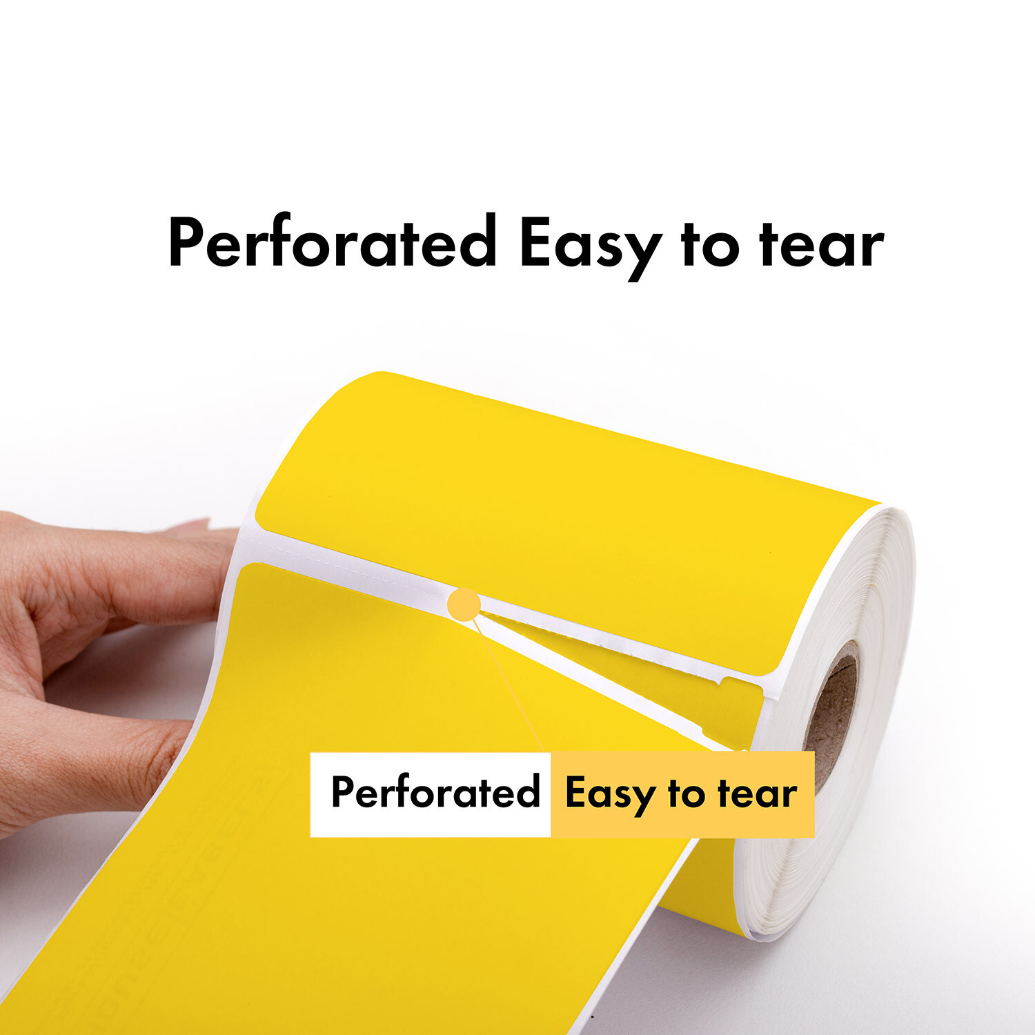 DYMO LW 1744907 YELLOW 4XL 4×6 4″x6″ – SIX (6) Rolls Shipping Labels – FREE SHIP