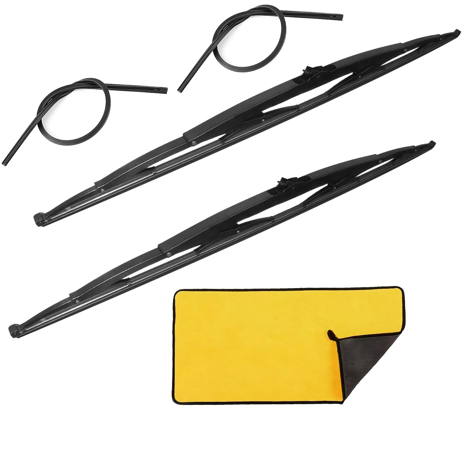 32 Wiper Blades for Rv or Motorhome rv windshield wipers 12mm 9mm J Hook with…