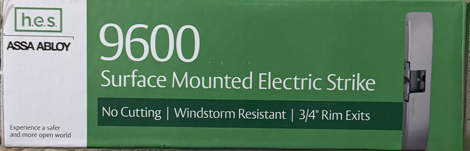 Brand NEW ASSA ABLOY HES 9600 SURFACE MOUNTED ELECTRIC STRIKE(9600-630)