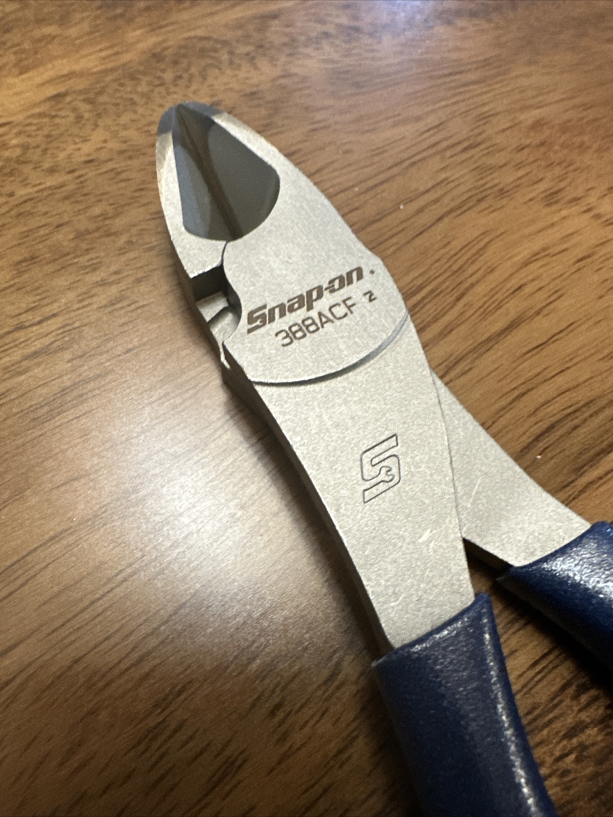*NEW* Snap On 388ACF POWER BLUE 8″ High Leverage Diagonal Cutter – FREE SHIPPING