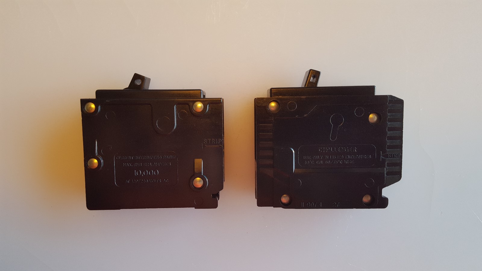 Challenger Sylvania C120 1 Pole 20 Amp Type C Circuit Breaker