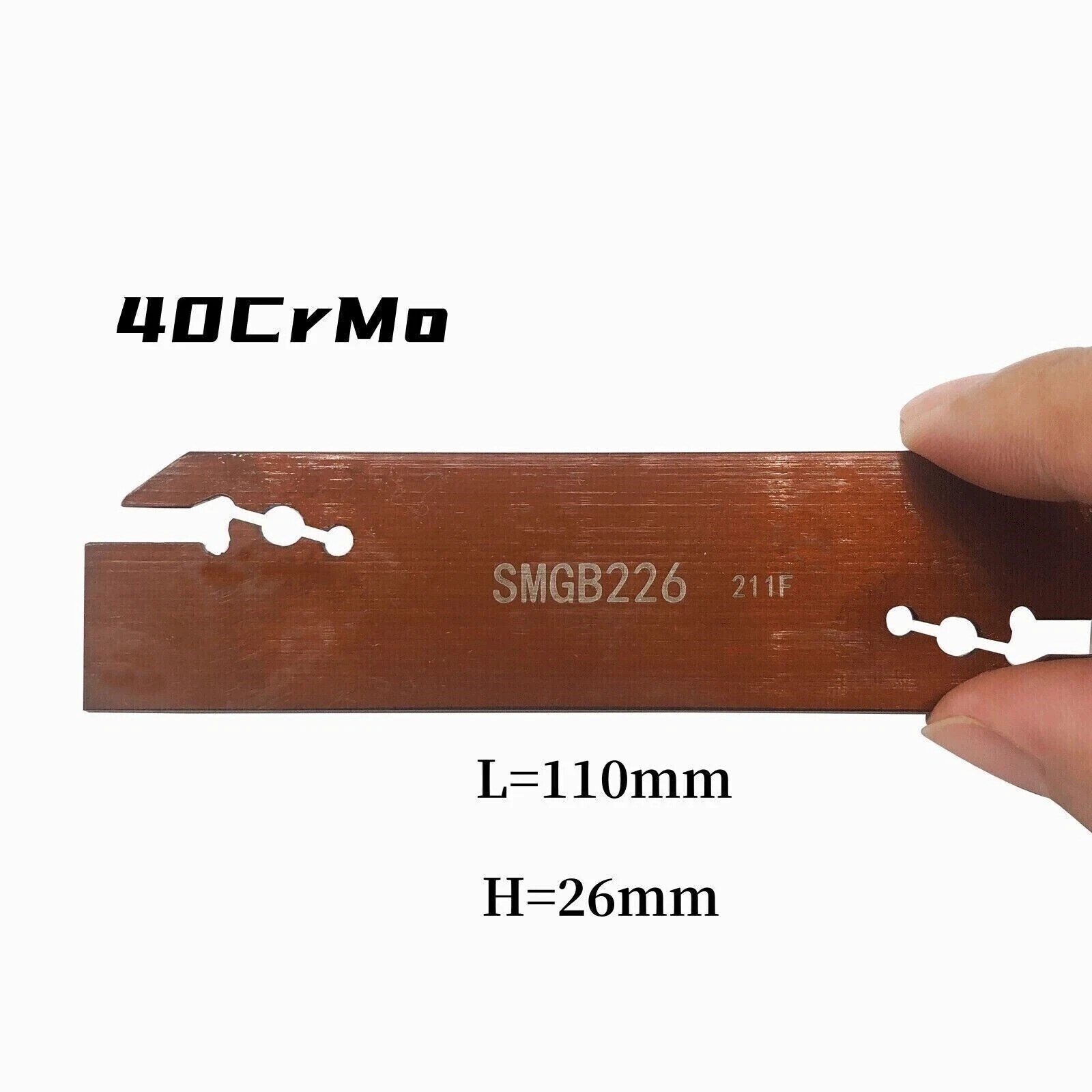 MGMN200-G Insert Lathe Cut Off Grooving Parting Tool Holder + SMBB2526+SMGB26-2
