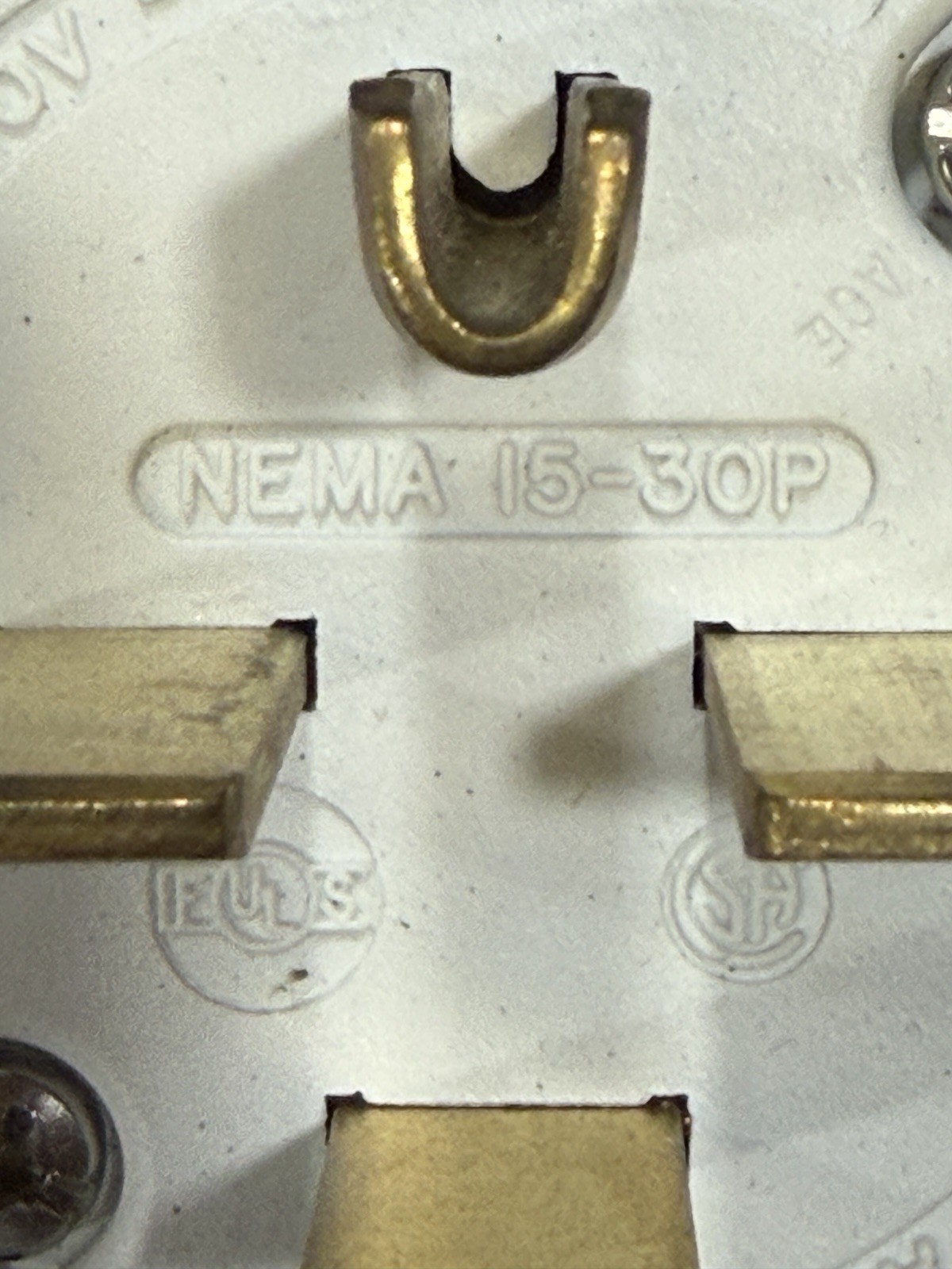 Hubbell NEMA 16-30P Heavy Duty Electrical Plug 30A 250V lot includes 3 plugs.