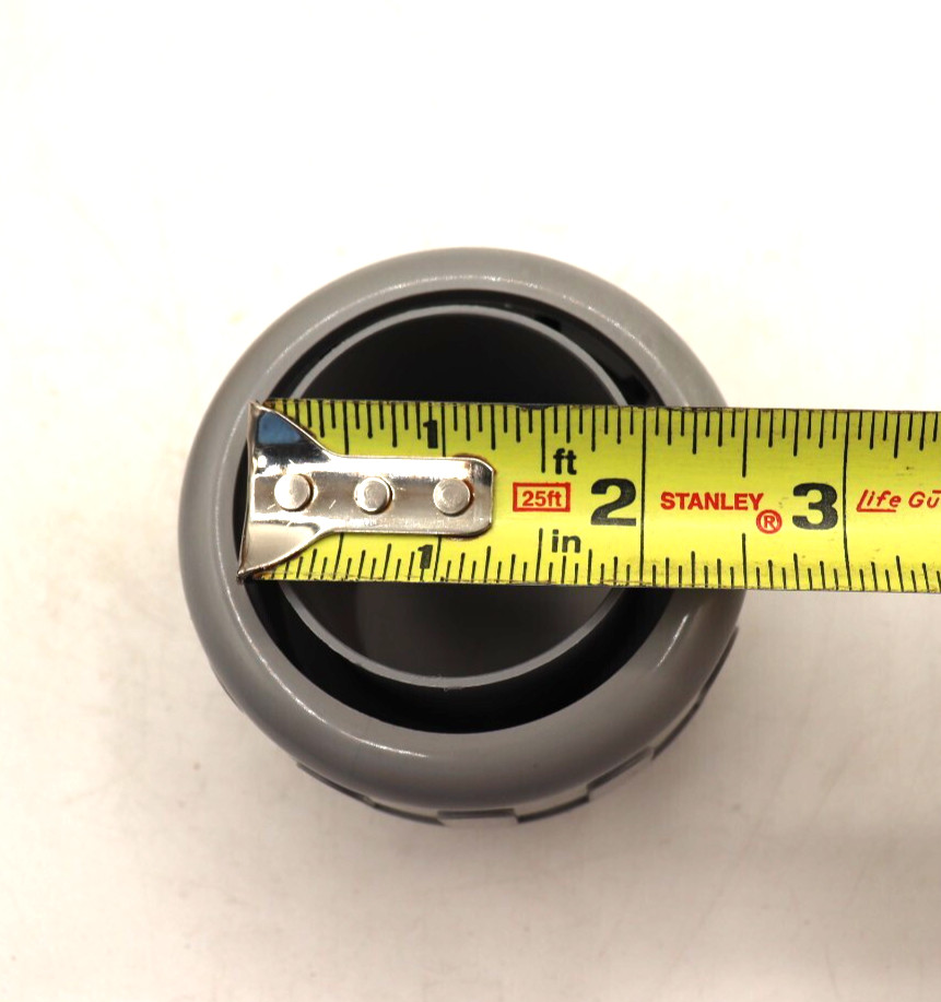 2-Inch Nylon Liquid Tight Straight Connector, NMLT1200, New Box of Two