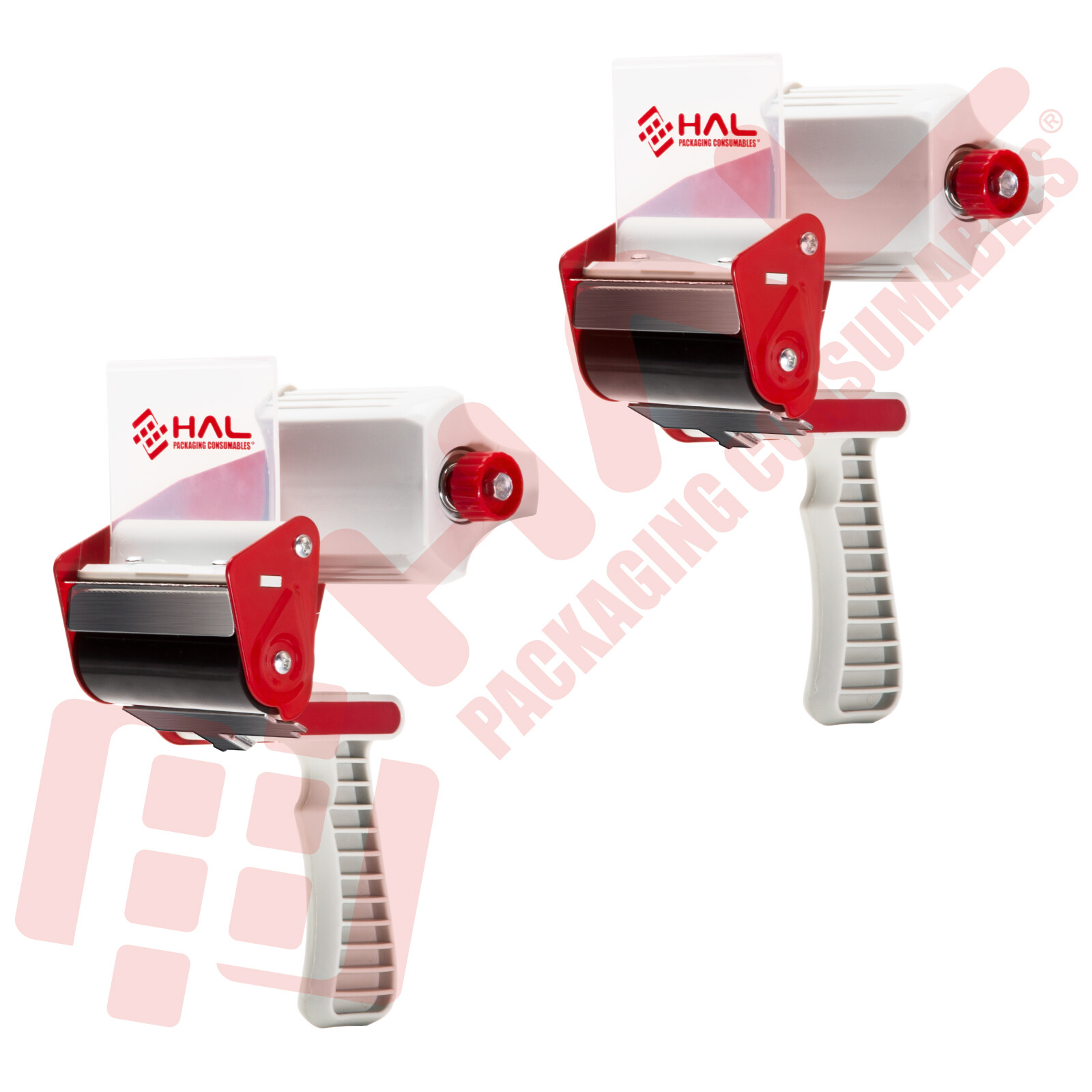 2 Pack -Tape Dispenser 3 Inch Tape Gun Grip Heavy Duty Packaging by HAL