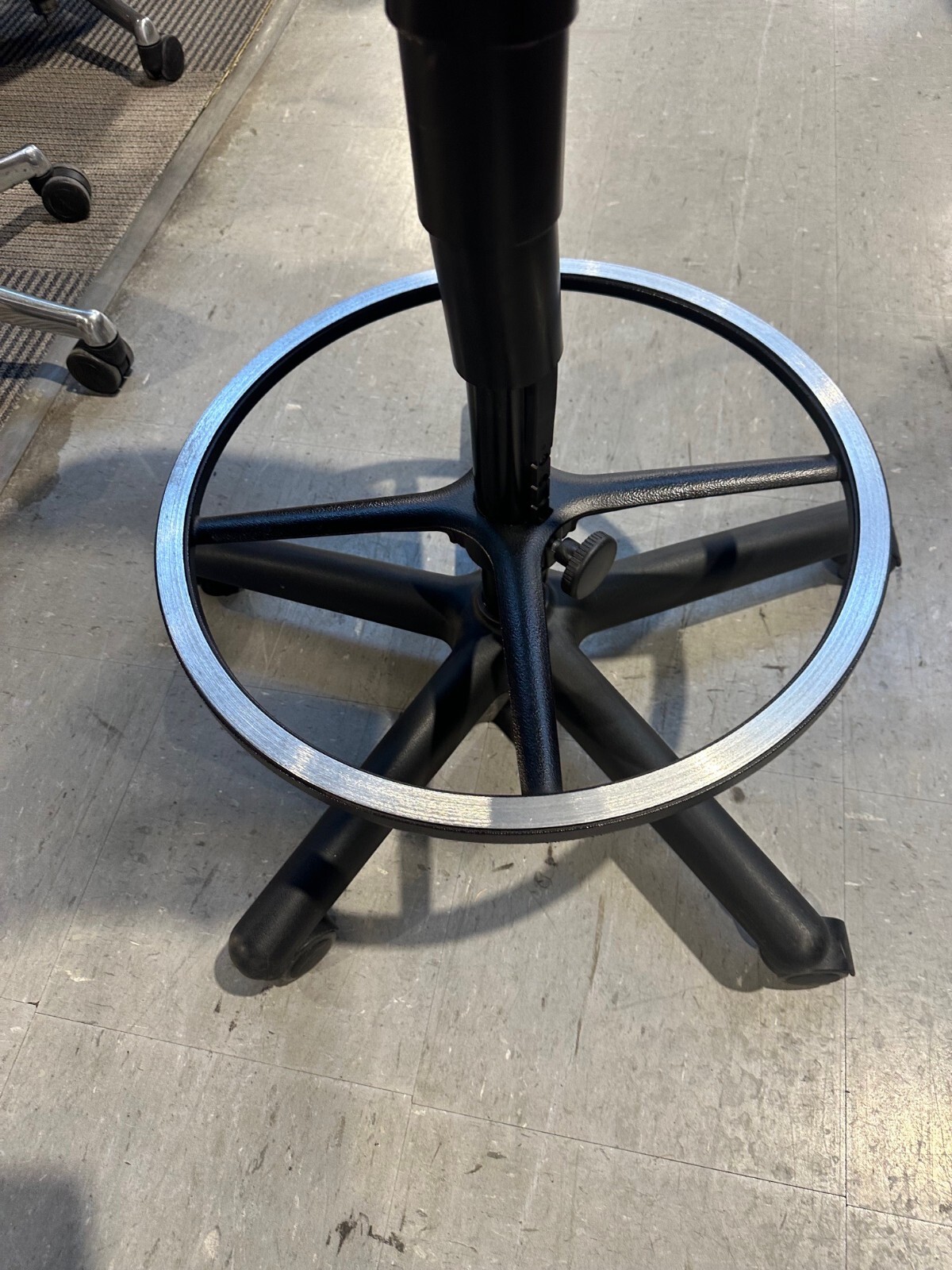 Drafting Chair / Stool in Yellow Finish by HON