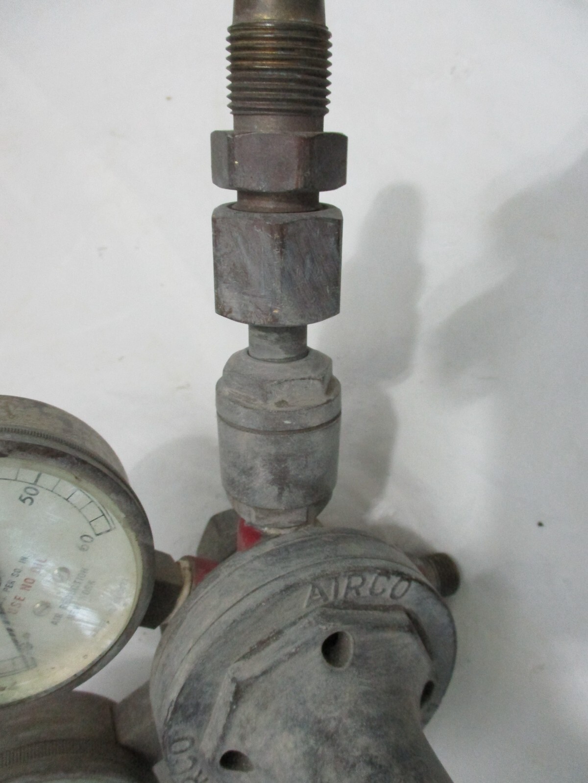 Airco 2 stage Acetylene Regulator Style # 820 Tested Working