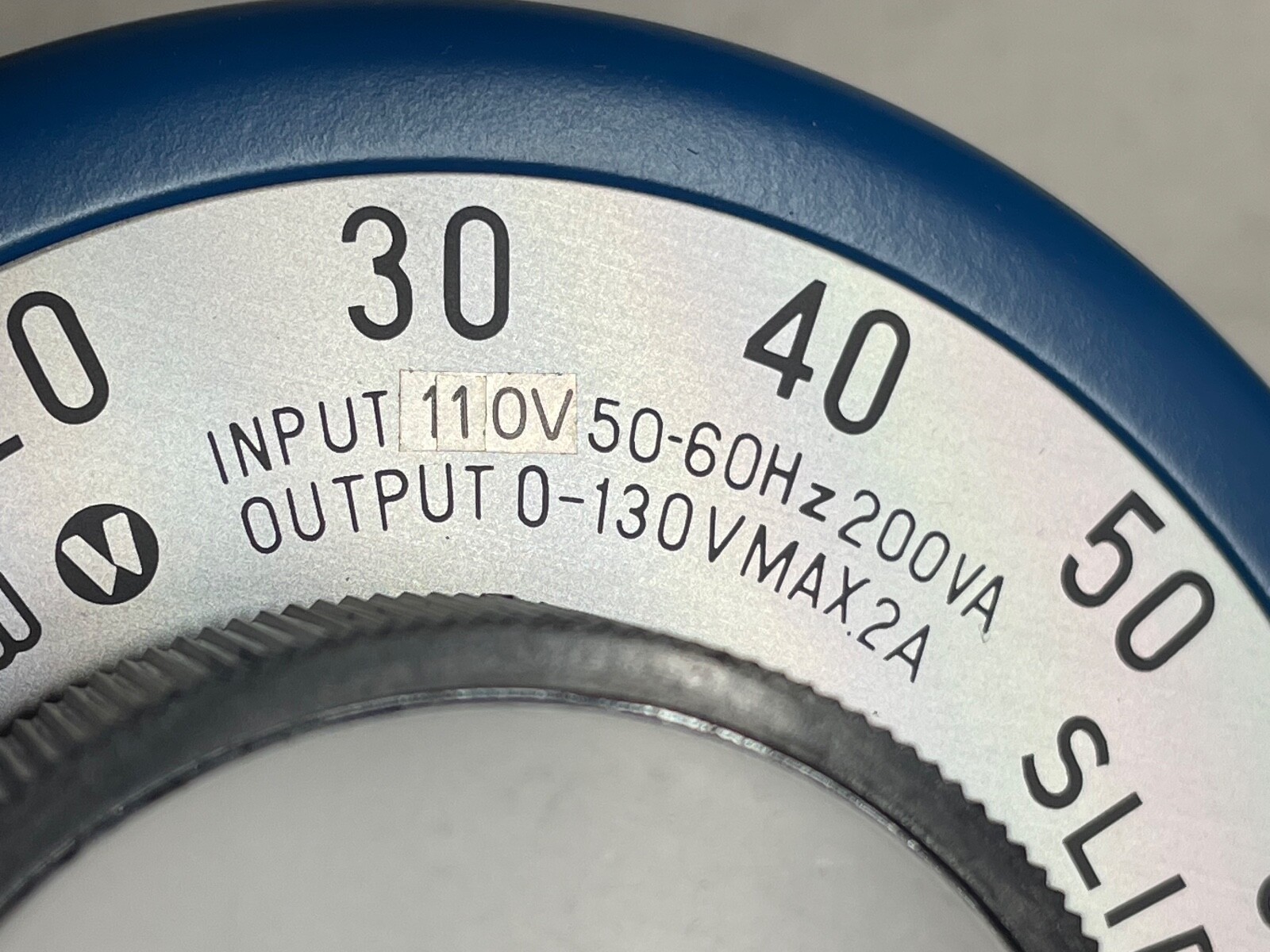 Matsunaga SD-132-J Slide Regulator Variable Transformer 2A In: 110V Out: 0-130V