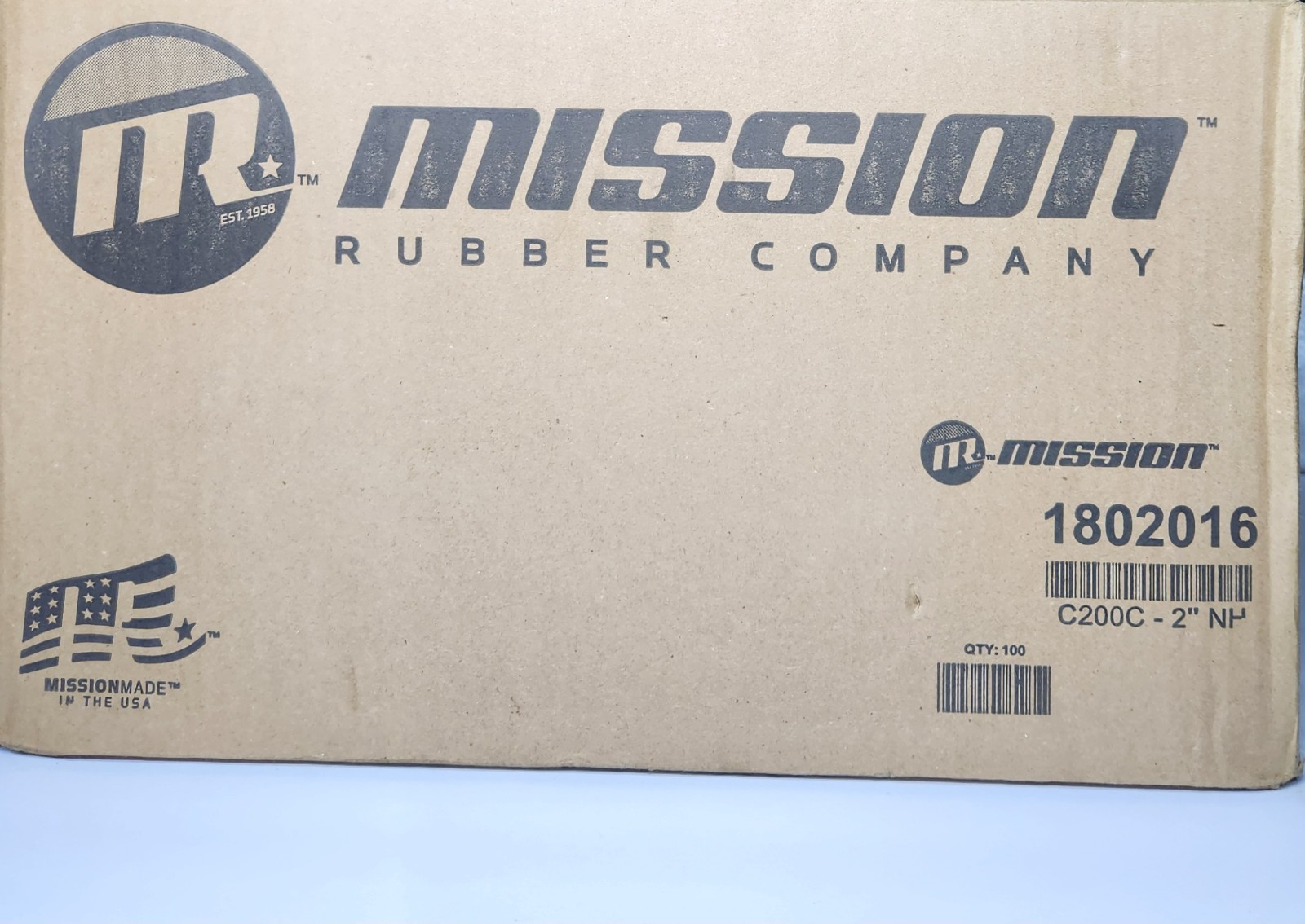 “ON SALE DAY ” 2″ NO HUB COUPLING ONLY SALE BOX OF 100 PCS.