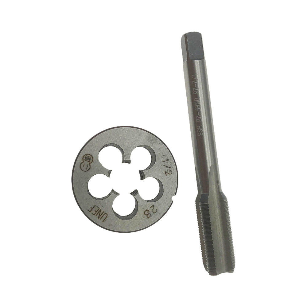 1/2″-28 Tap and Die Set High Quality (1/2″ x 28) 22LR 223 5.56 9mm USA FREE SHIP