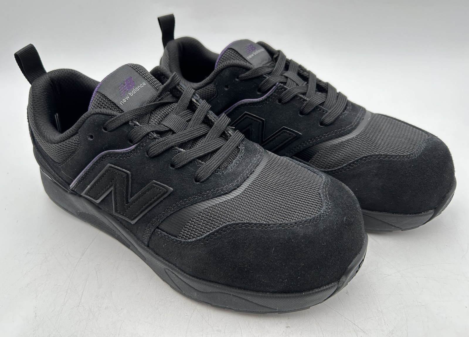 Women’s New Balance Elite Lite SD10 Shoes 8W Black Purple