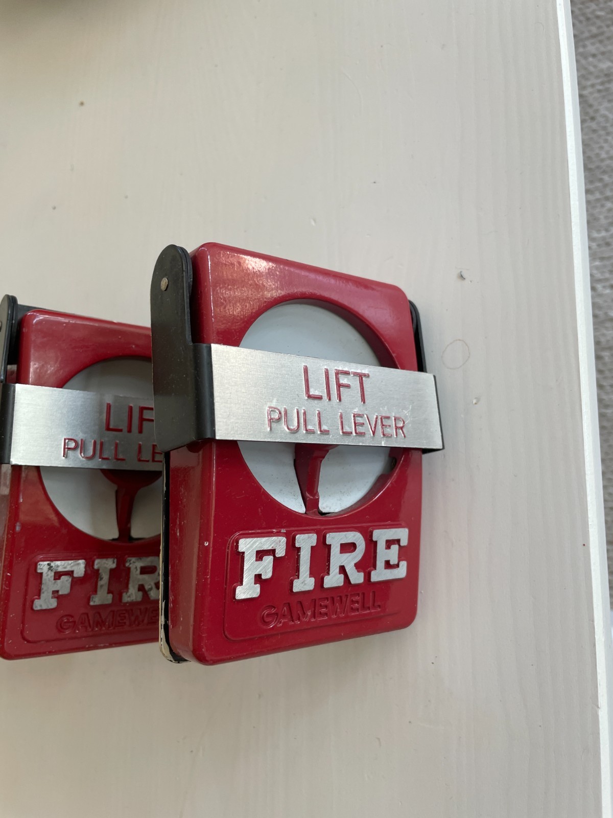 Gamewell MS-95T Addressable Fire Alarm Pull Station MS95T double action