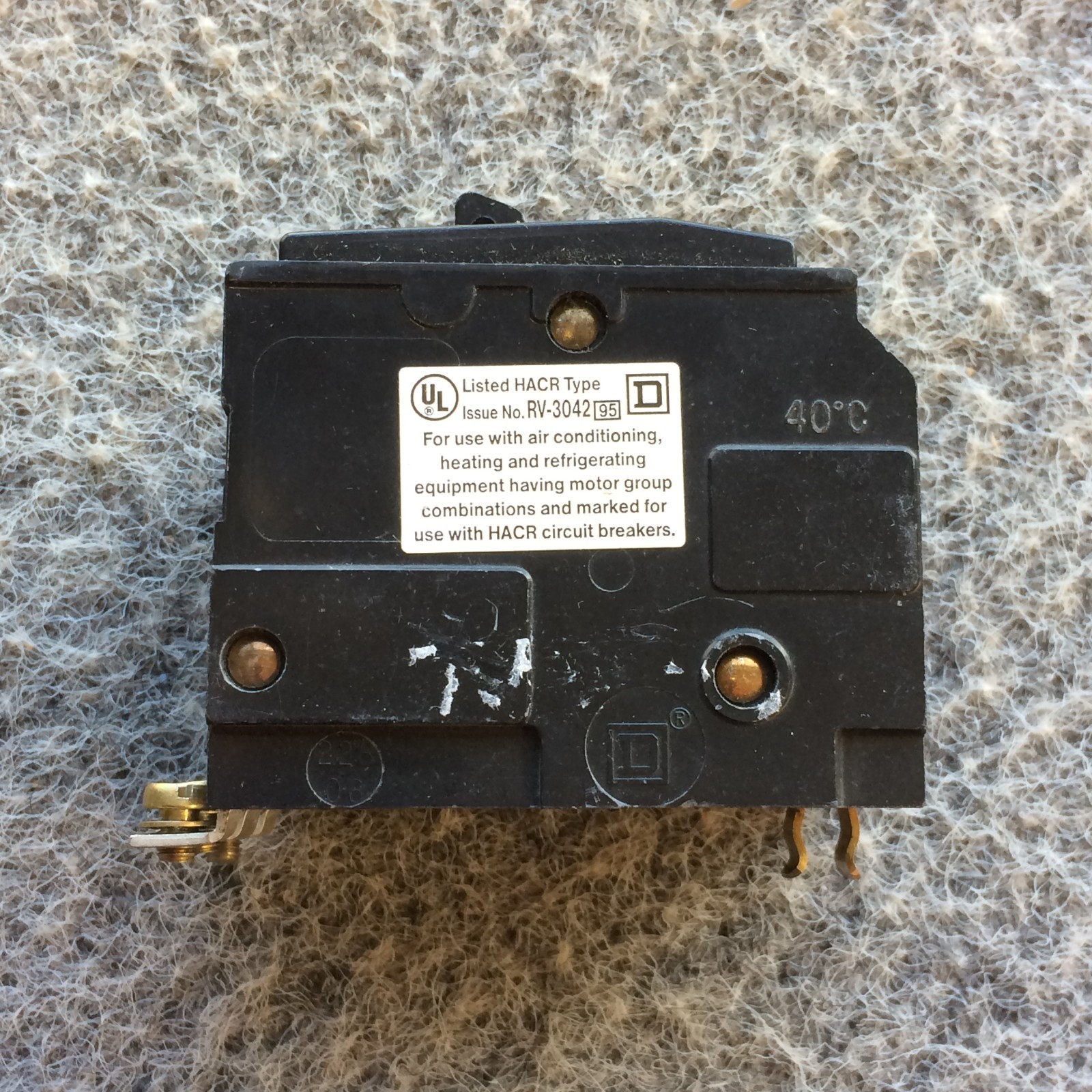 Square D QOB330 3 Pole 30 Amp 240V Bolt On QOB Circuit Breaker NOS