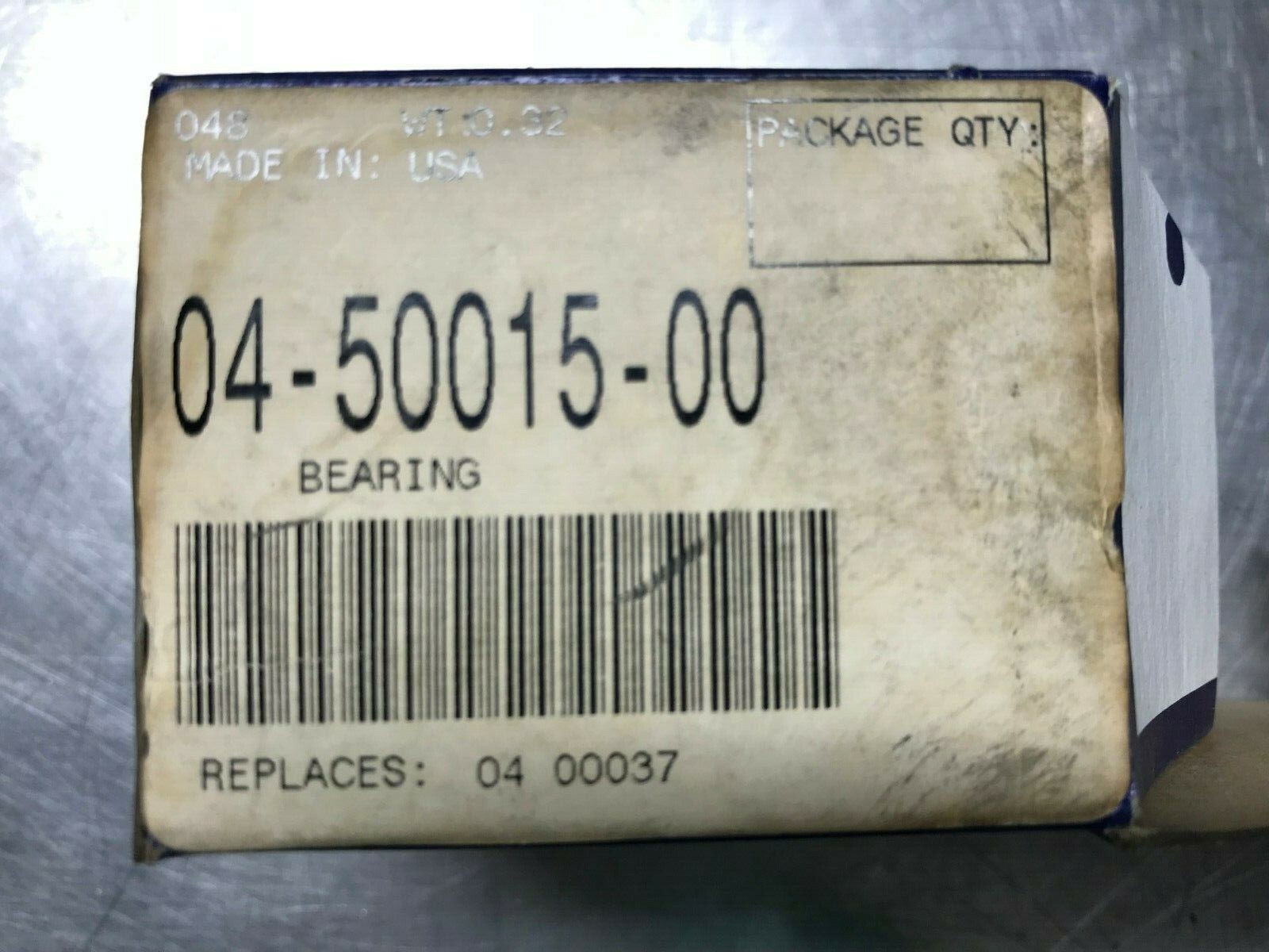 04-50015-00 GENUINE OEM CARRIER MAIN BEARING 045001500 , 04-00037