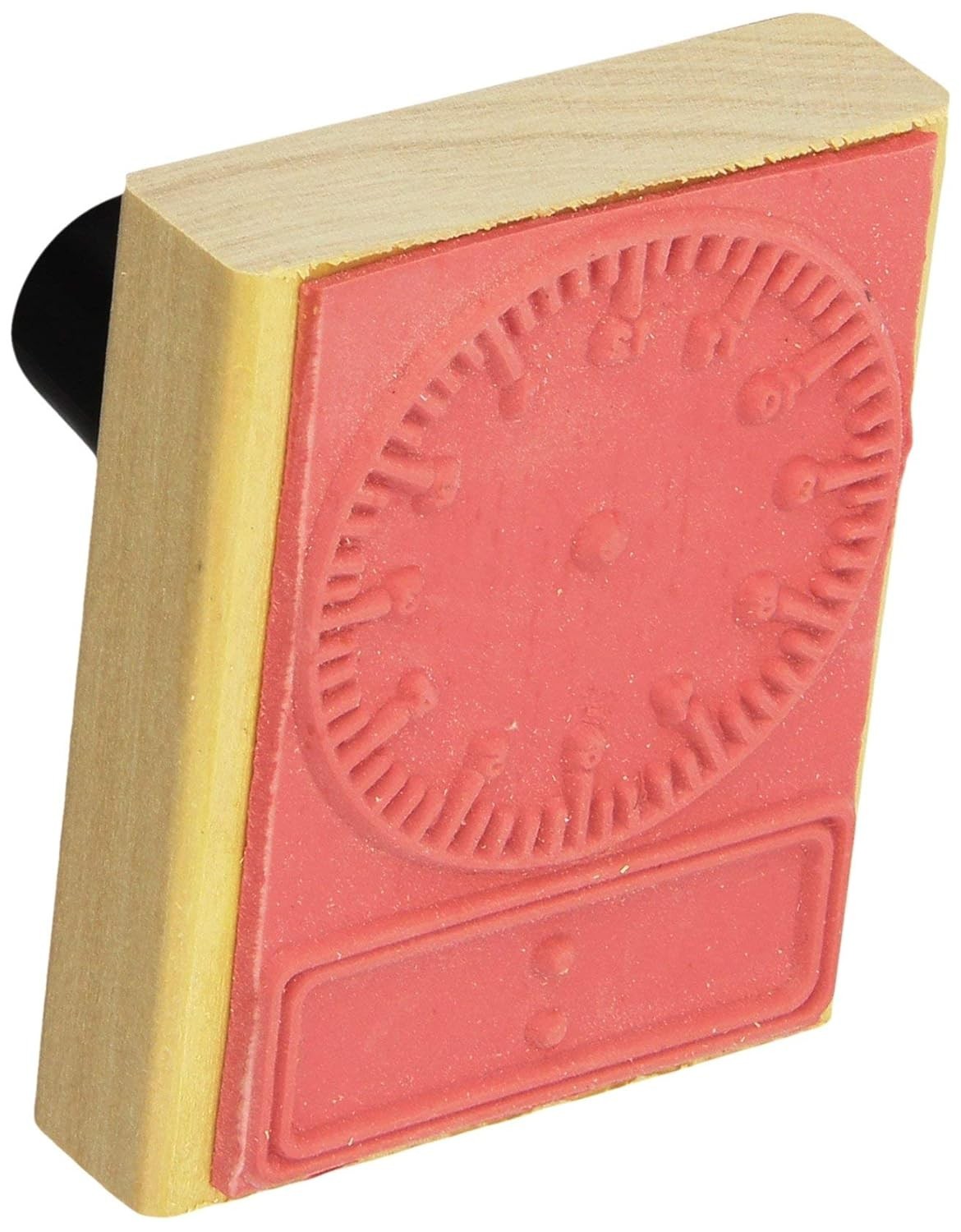 Wooden Digital and Analog Clock Stamp – Inspire Kids’ Creativity and Learning