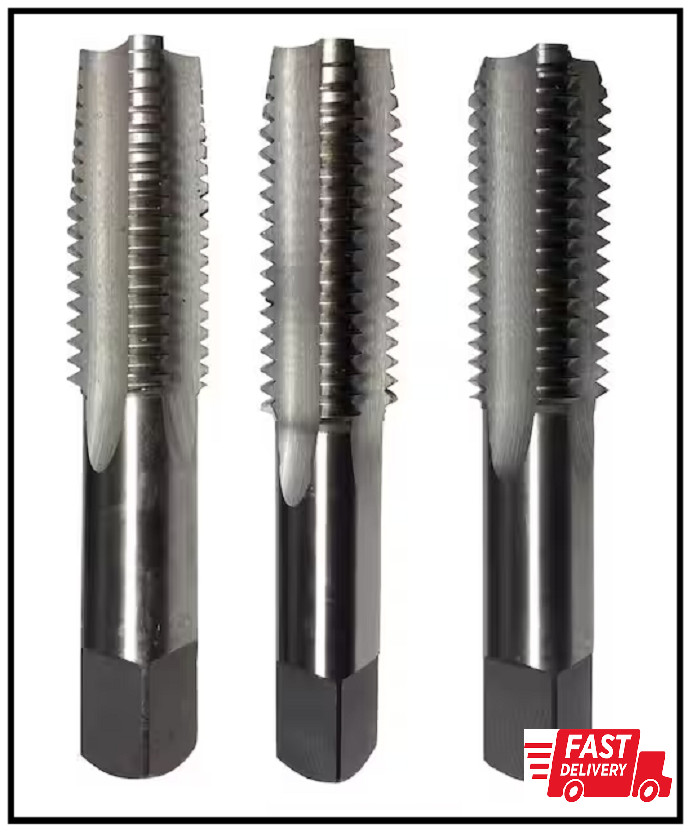 5/16 in.-18 Carbon Steel Hand Tap Set – 3-Piece