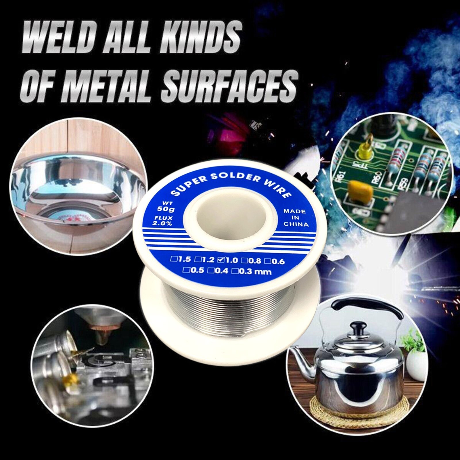 Aluminum Stainless Steel Lighter Super Solder Wire Soldering Wire Tool Lead Free