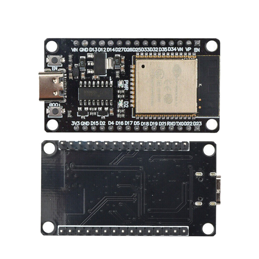 1-100PCS ESP32 WROOM-32 Type-C CH340C Development Board Dual Core WiFi Bluetooth