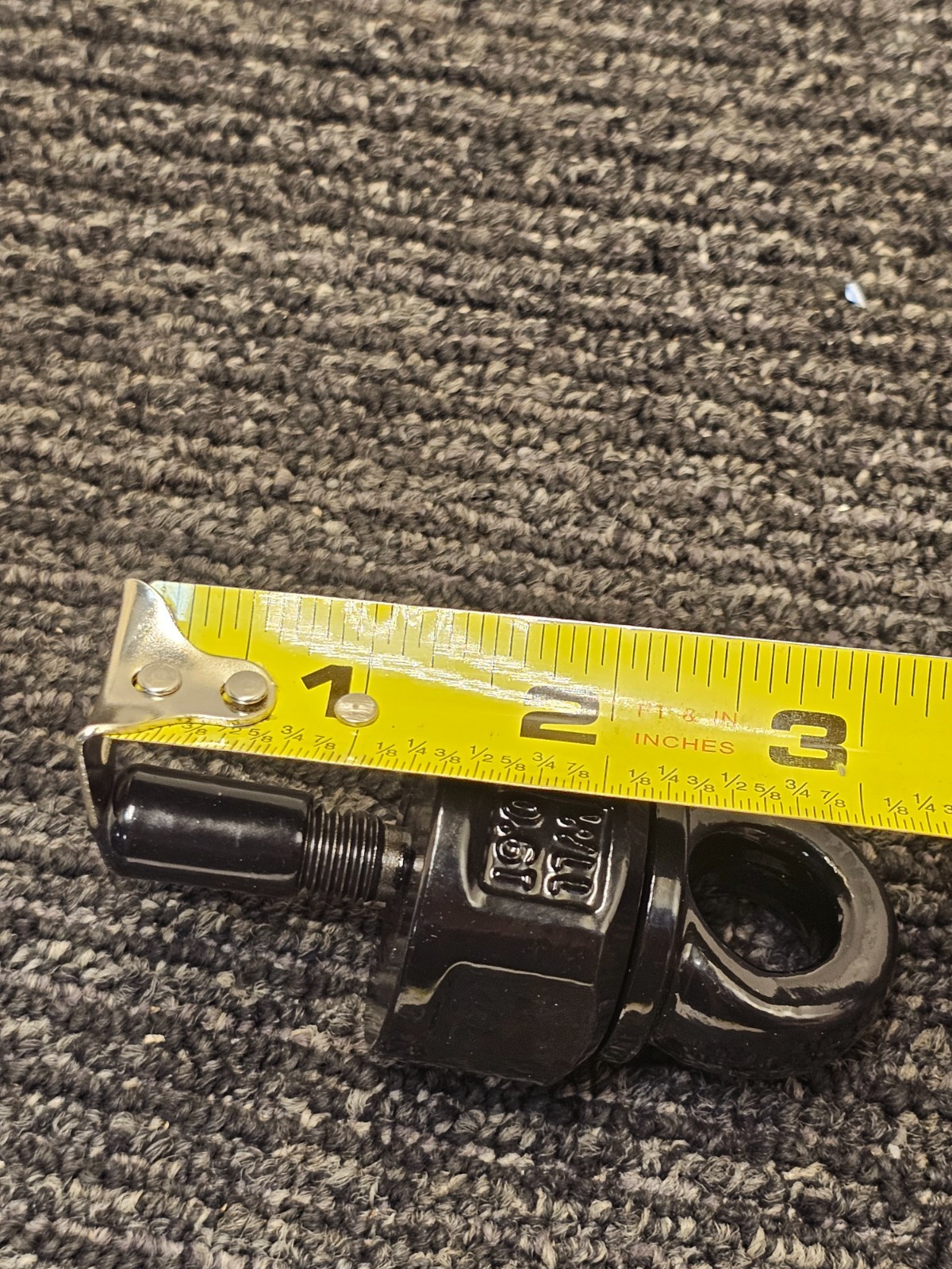 M10 0.6T Rotating Lifting Ring 3-1/8″ Height x 1-1/2″ Width