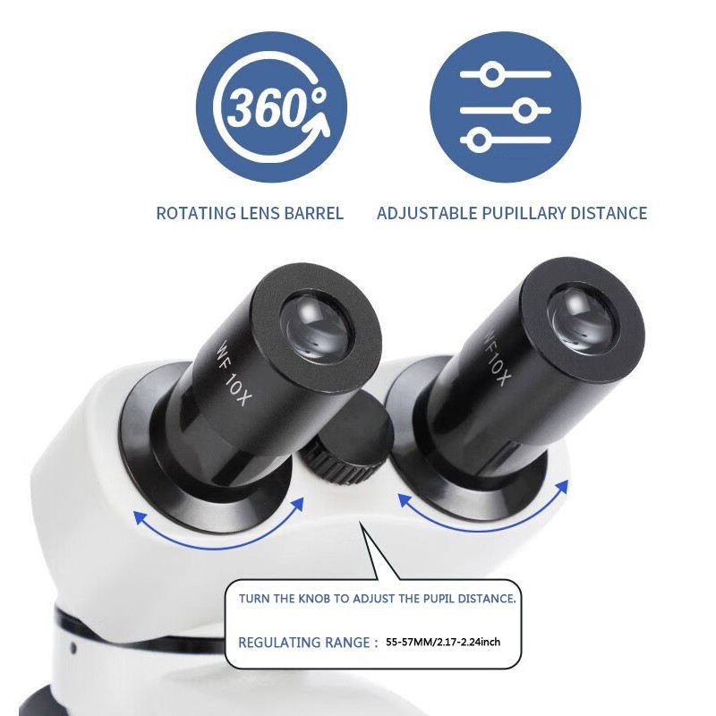 Factory price: 2000x LED school student binocular biological microscope with wir