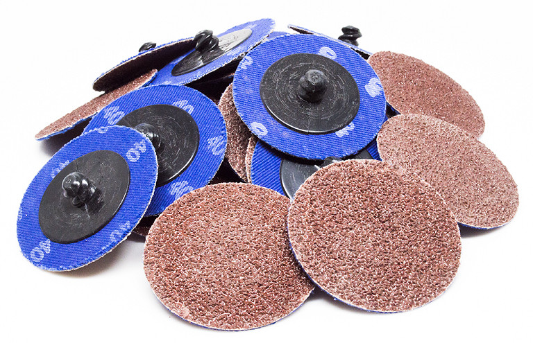 50 – 2″ Roloc A/O Quick Change Sanding Disc 80 Grit