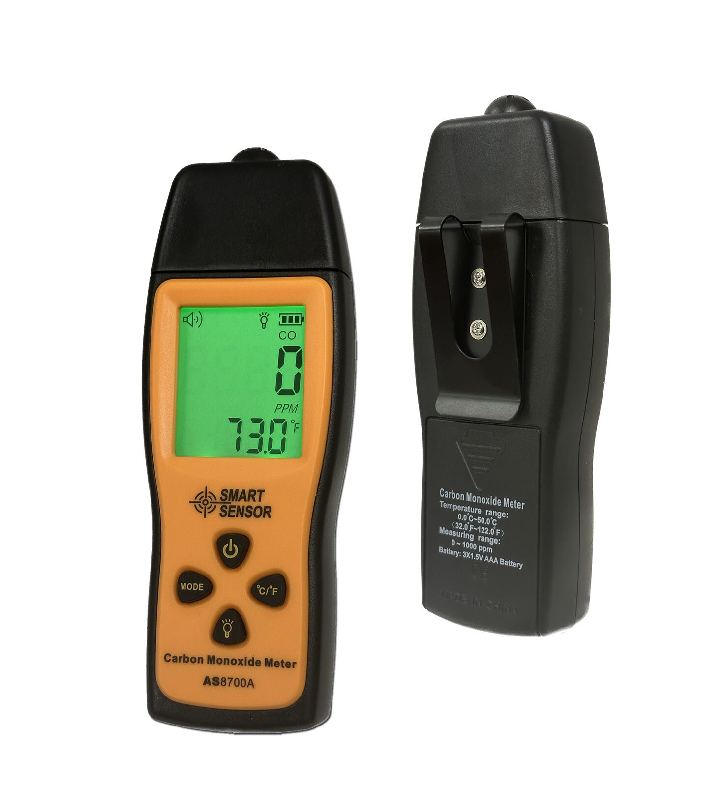 Handheld Carbon Monoxide Meter,CO Detector,Portable CO Gas Leak Detector Meter