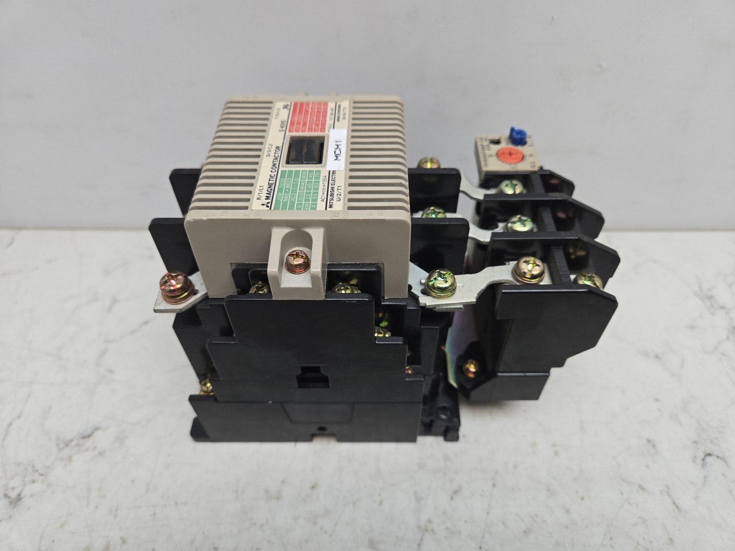 Mitsubishi S-K95 Magnetic Contactor 3 Pole w/ TH-K60TAKP Overload Relay 54-80A