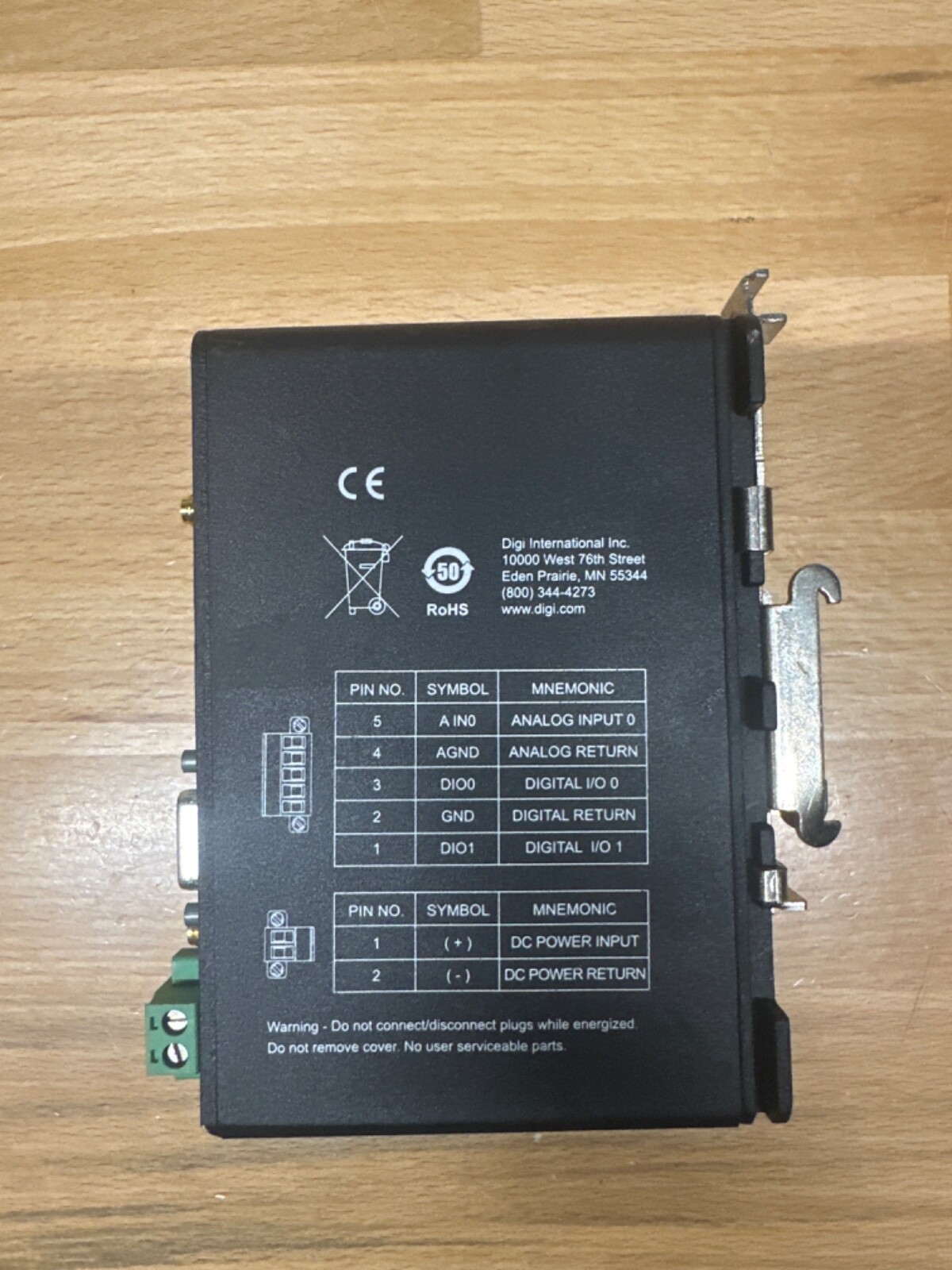 Digi Transport WR31-L52A-DE1-TB Cellular Modem/Wireless Router 4G LTE