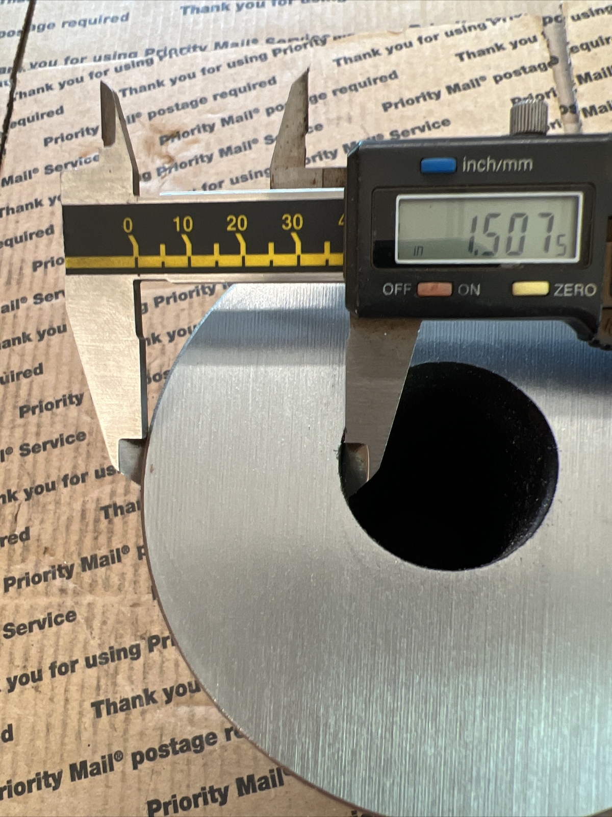 4 1/2 OD X 1 1/2 Wall Hot Finished Mechanical Tubing Machining 6″ Long