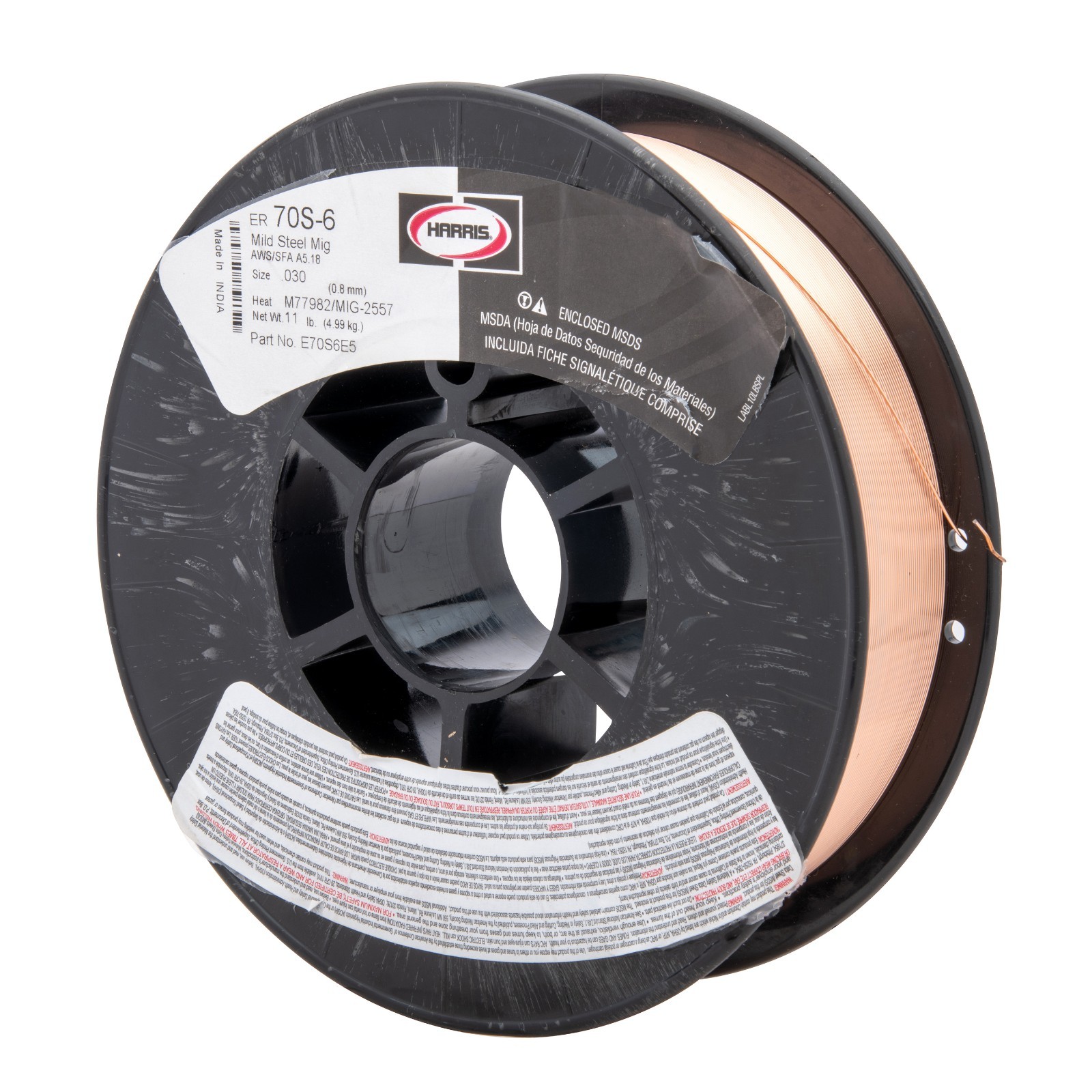 Harris ER 70S-6 MIG Welding Wire .030 on 11 lb. Spools
