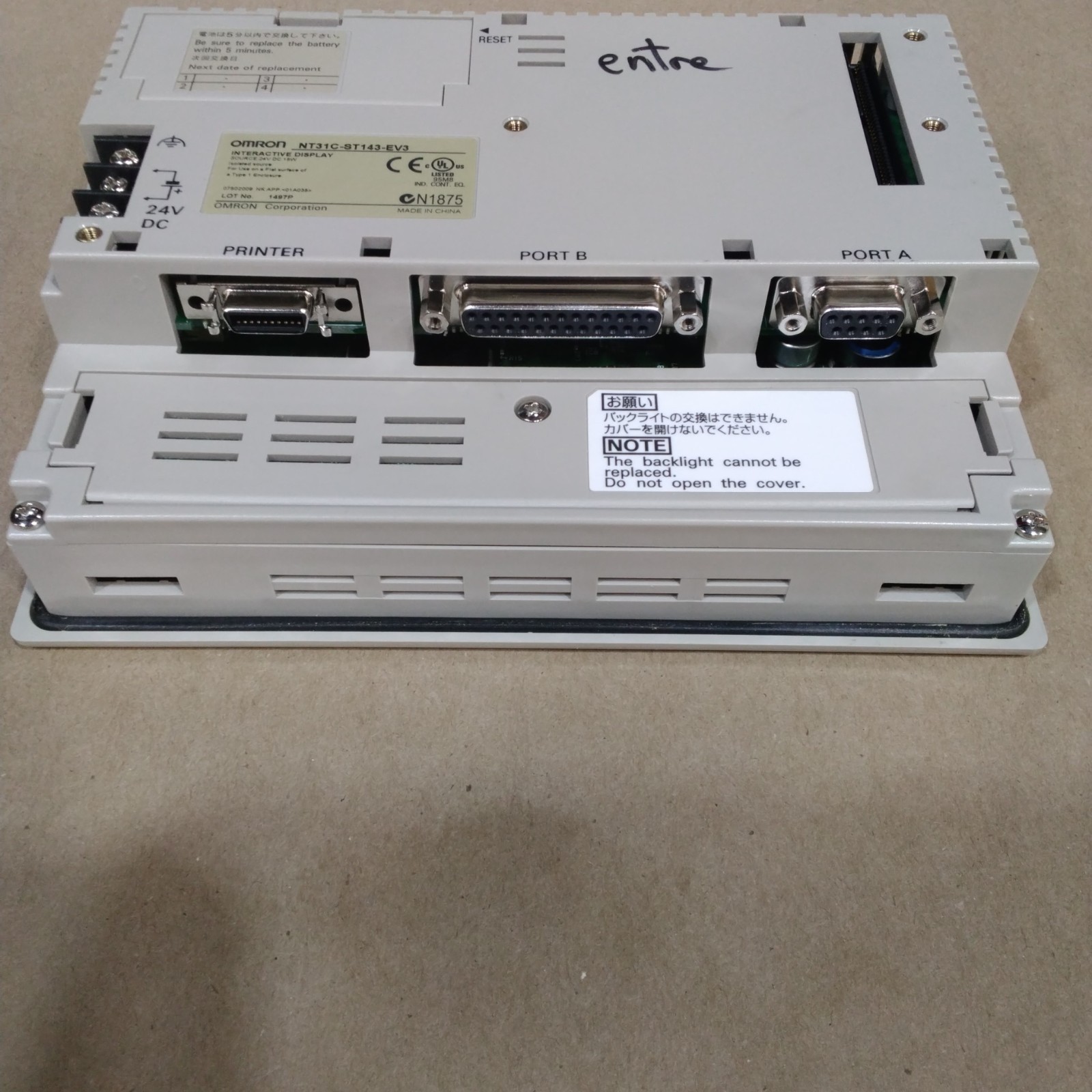 Omron NT31C-ST143-EV3 Touch Screen Panel