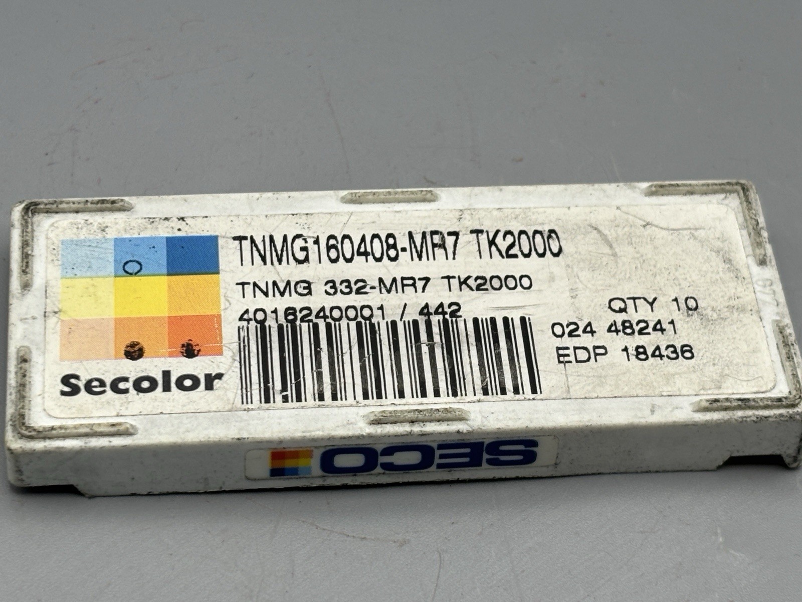 SECO TNMG 332-MR7 TK2000 Carbide Turning Inserts TNMG 160408-MR7 (Box of 5)