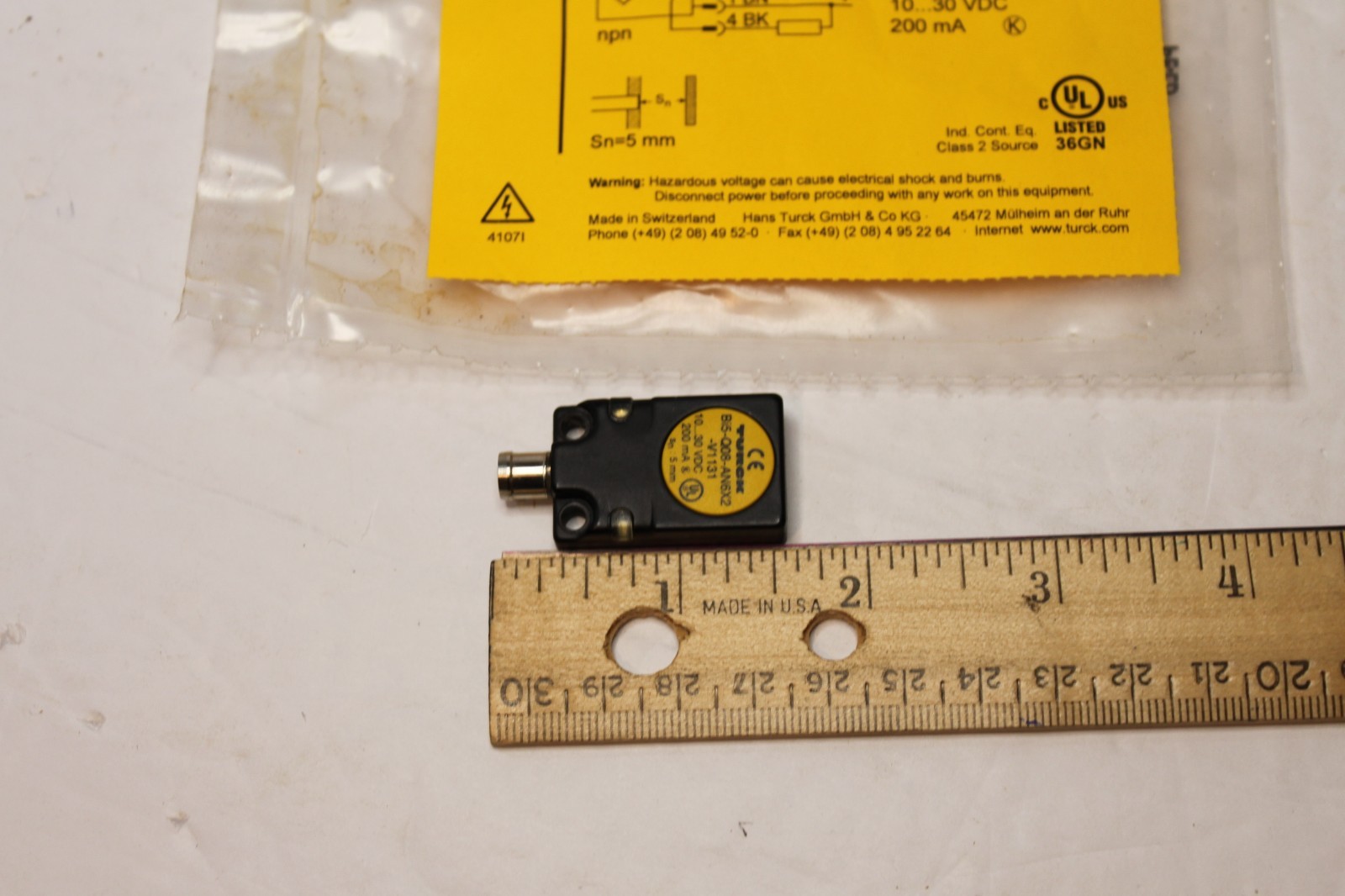 TURCK BI5-Q08-AN6X2-V1131 10-30VDC 200ma