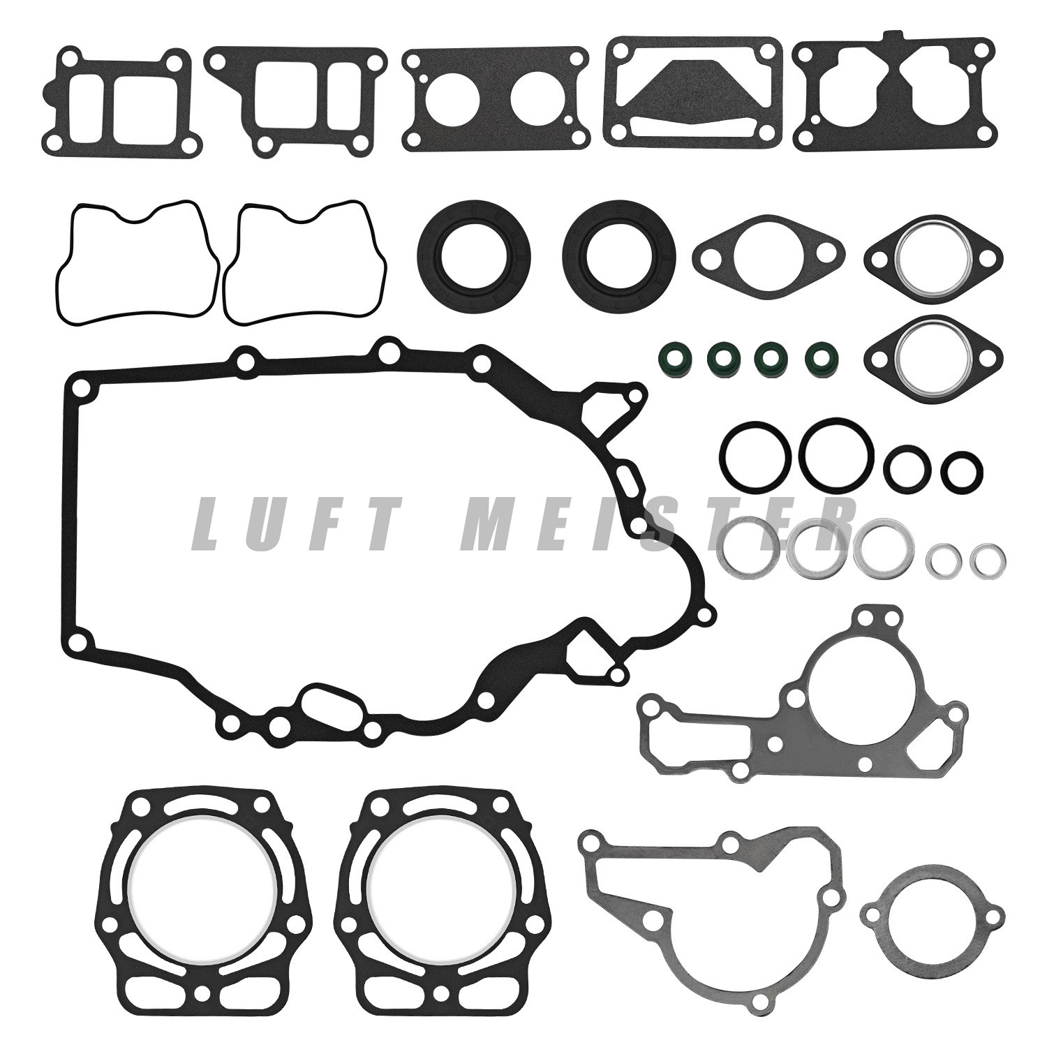 For John Deere 445 425 F911 Kawasaki FD620 D FD661 D Engine Rebuild Gasket Set