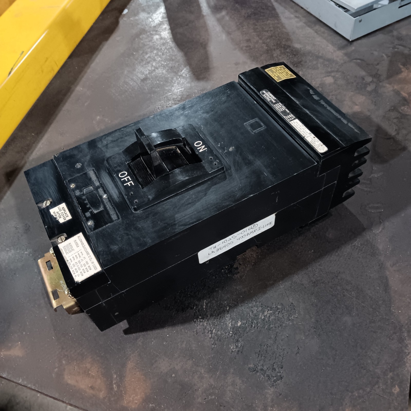 Square D LA36400 400 Amp 3Pole 30K@480VAC I-Line 600VAC Max